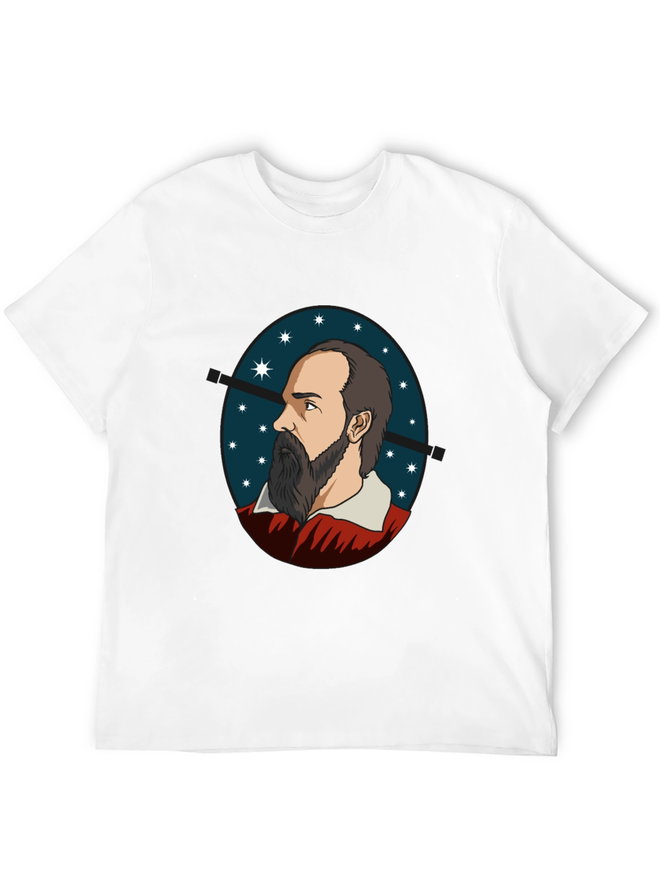 Philosopher Portrait Tee - Black