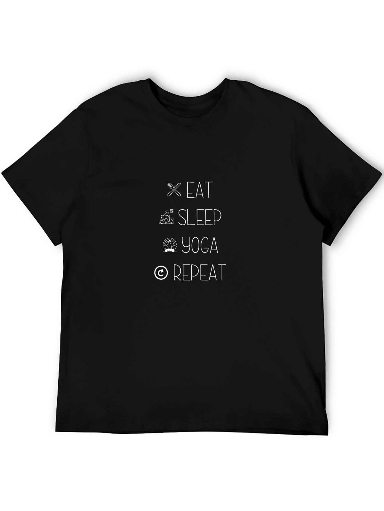 Eat Sleep Yoga Repeat T-Shirt