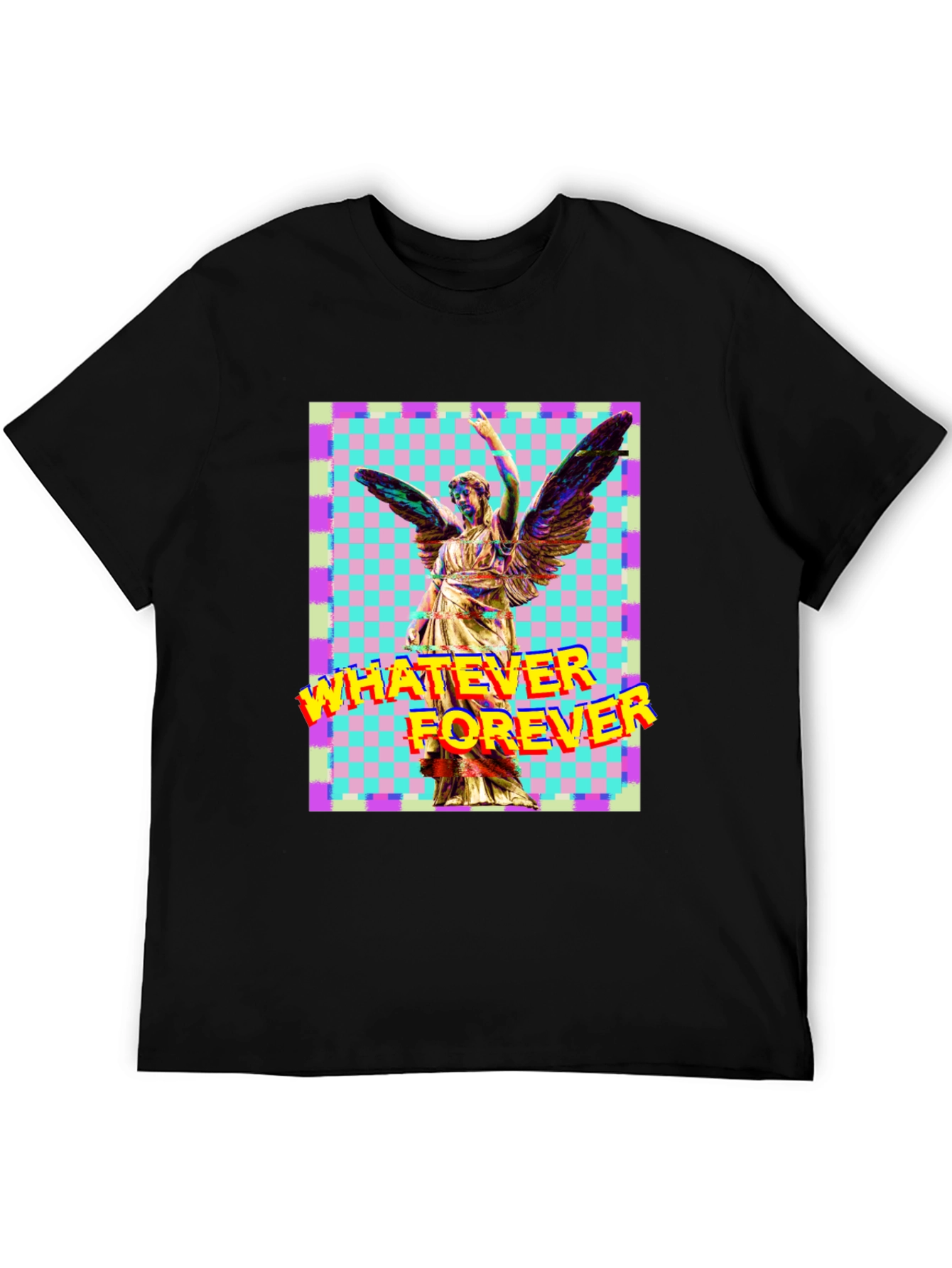Whatever Forever Graphic Tee - Unisex Black T-Shirt