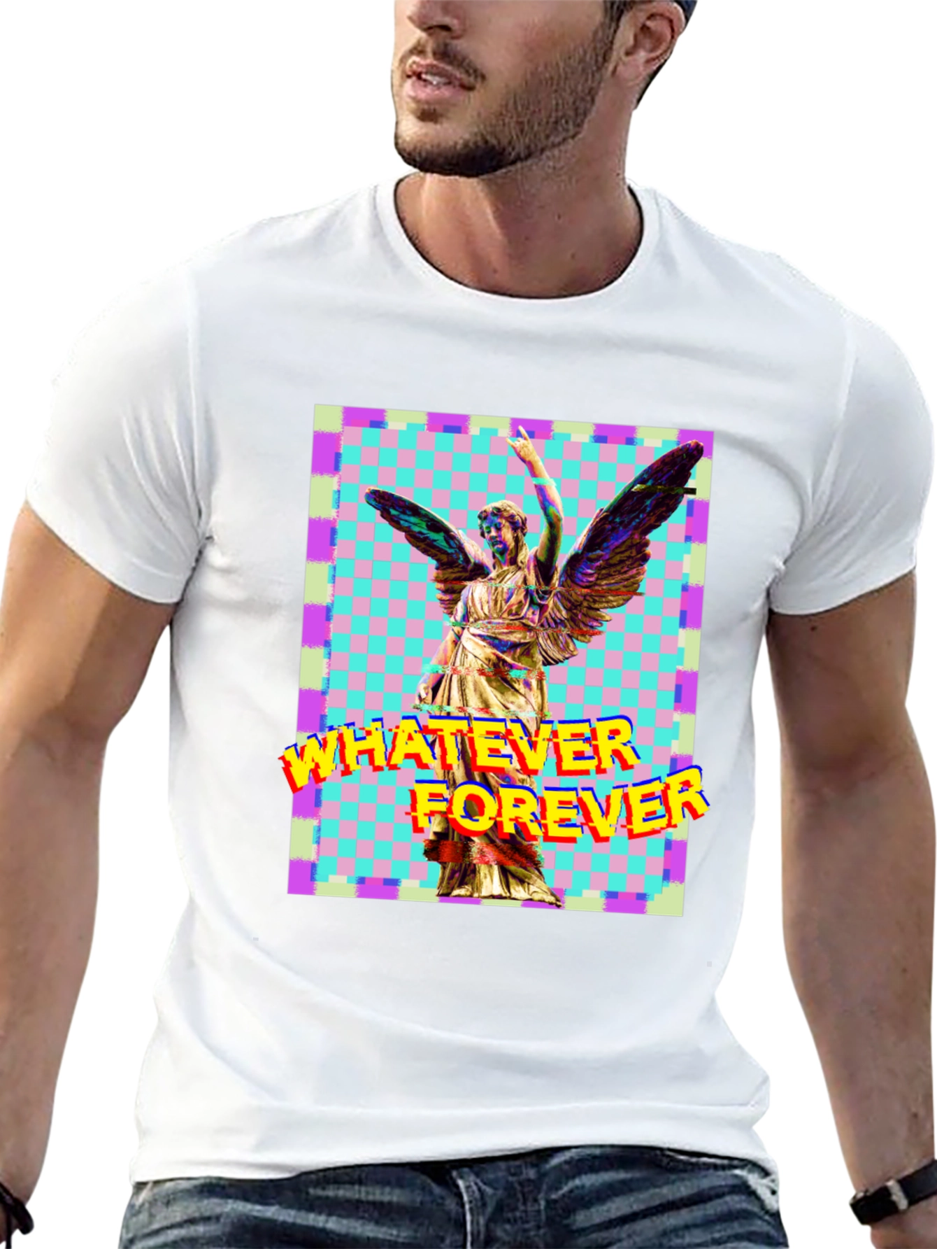 Whatever Forever Graphic Tee - Unisex Black T-Shirt