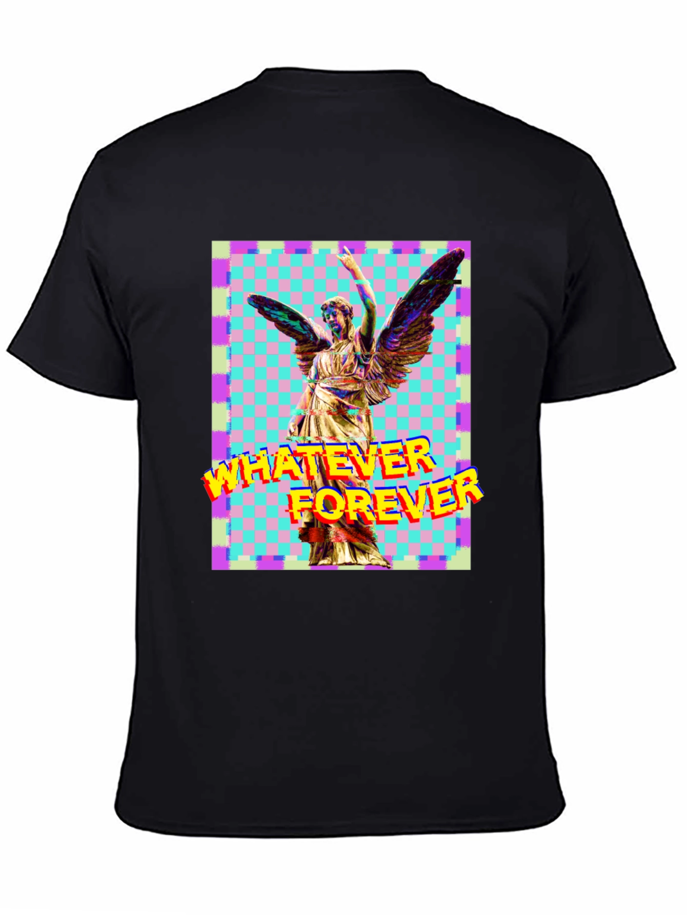 Whatever Forever Graphic Tee - Unisex Black T-Shirt