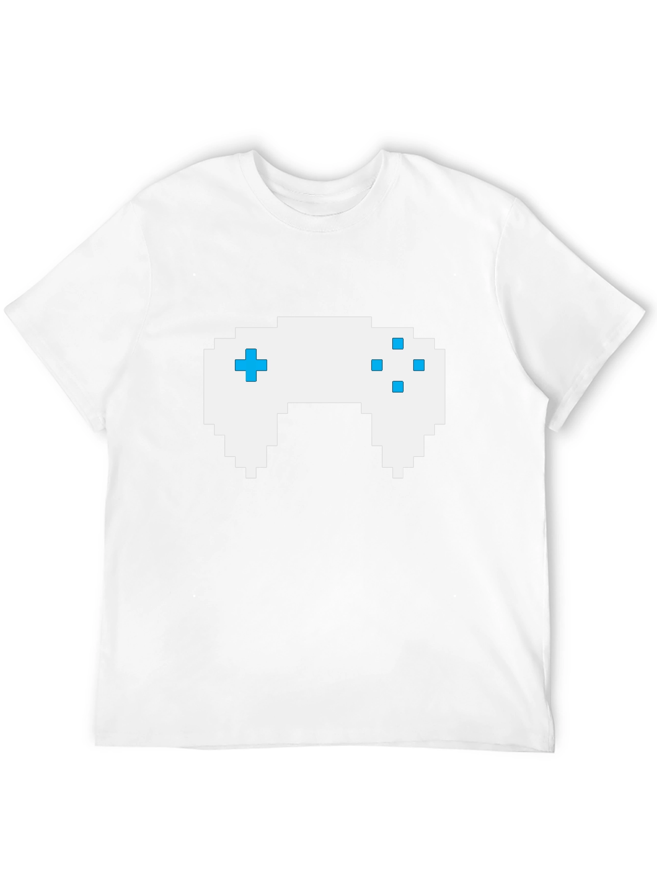 Gamer Pixel Art Black T-Shirt