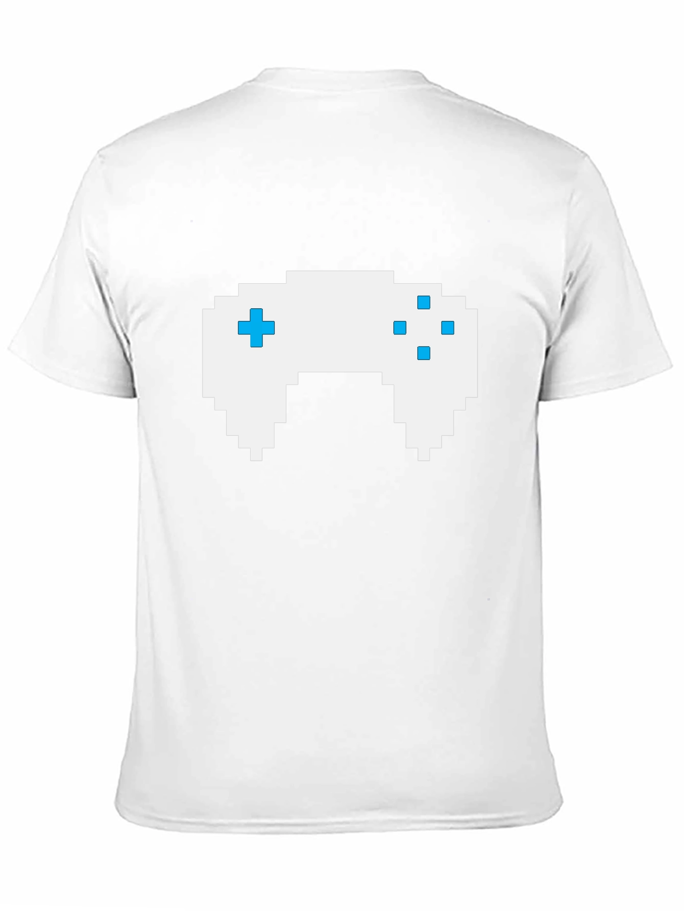 Gamer Pixel Art Black T-Shirt