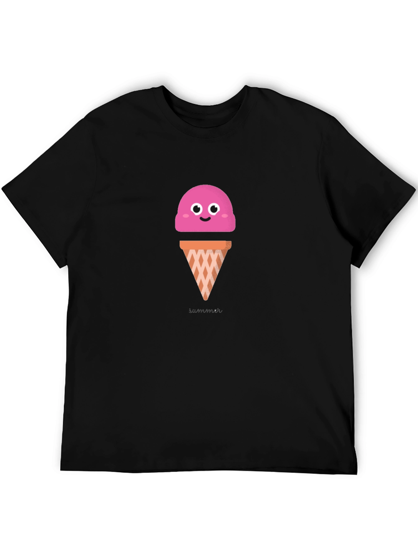 Cute Ice Cream Graphic Tee - Fun & Stylish