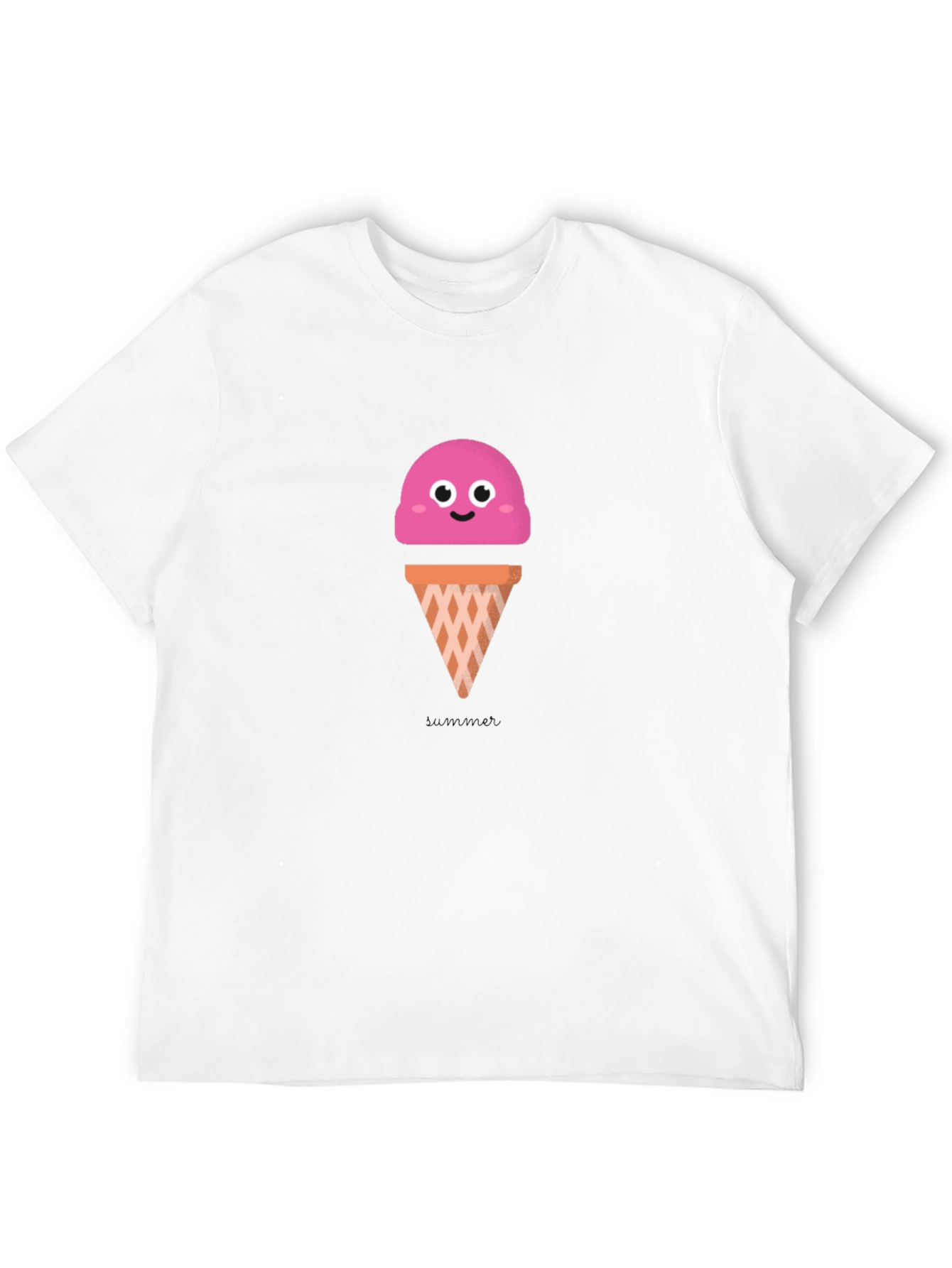 Cute Ice Cream Graphic Tee - Fun & Stylish