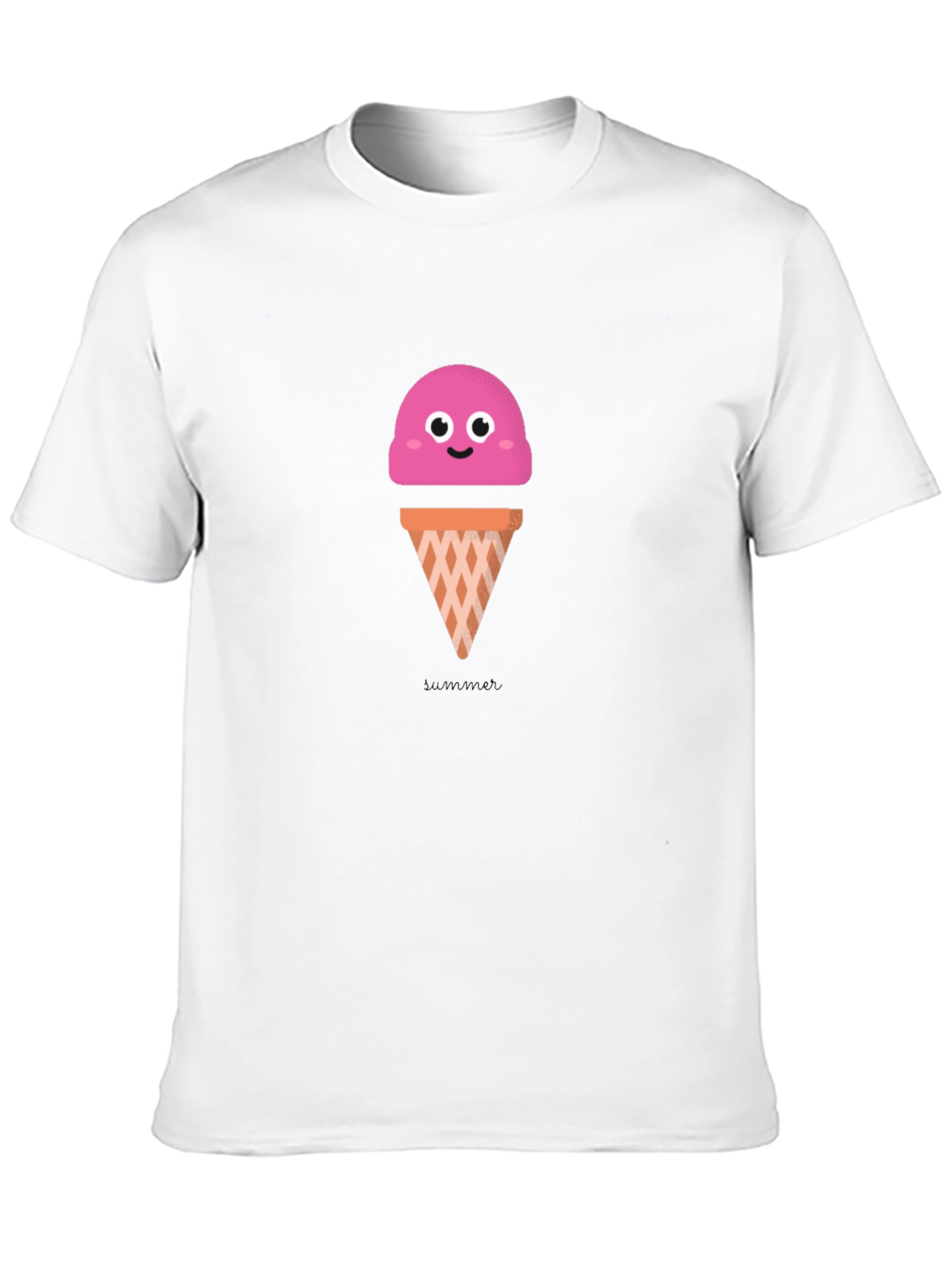 Cute Ice Cream Graphic Tee - Fun & Stylish