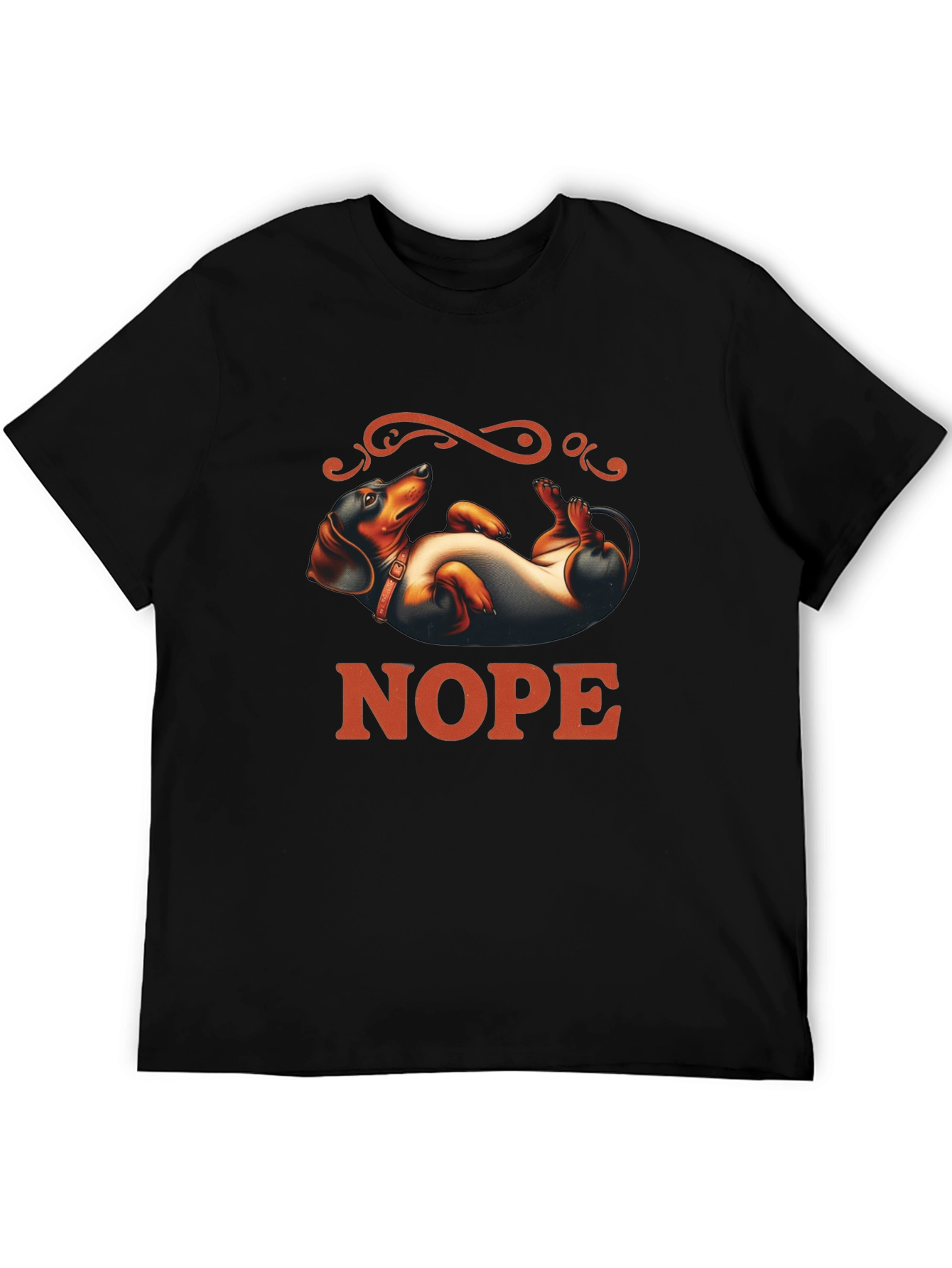 Nope Dachshund T-Shirt - Funny Dog Lover Tee