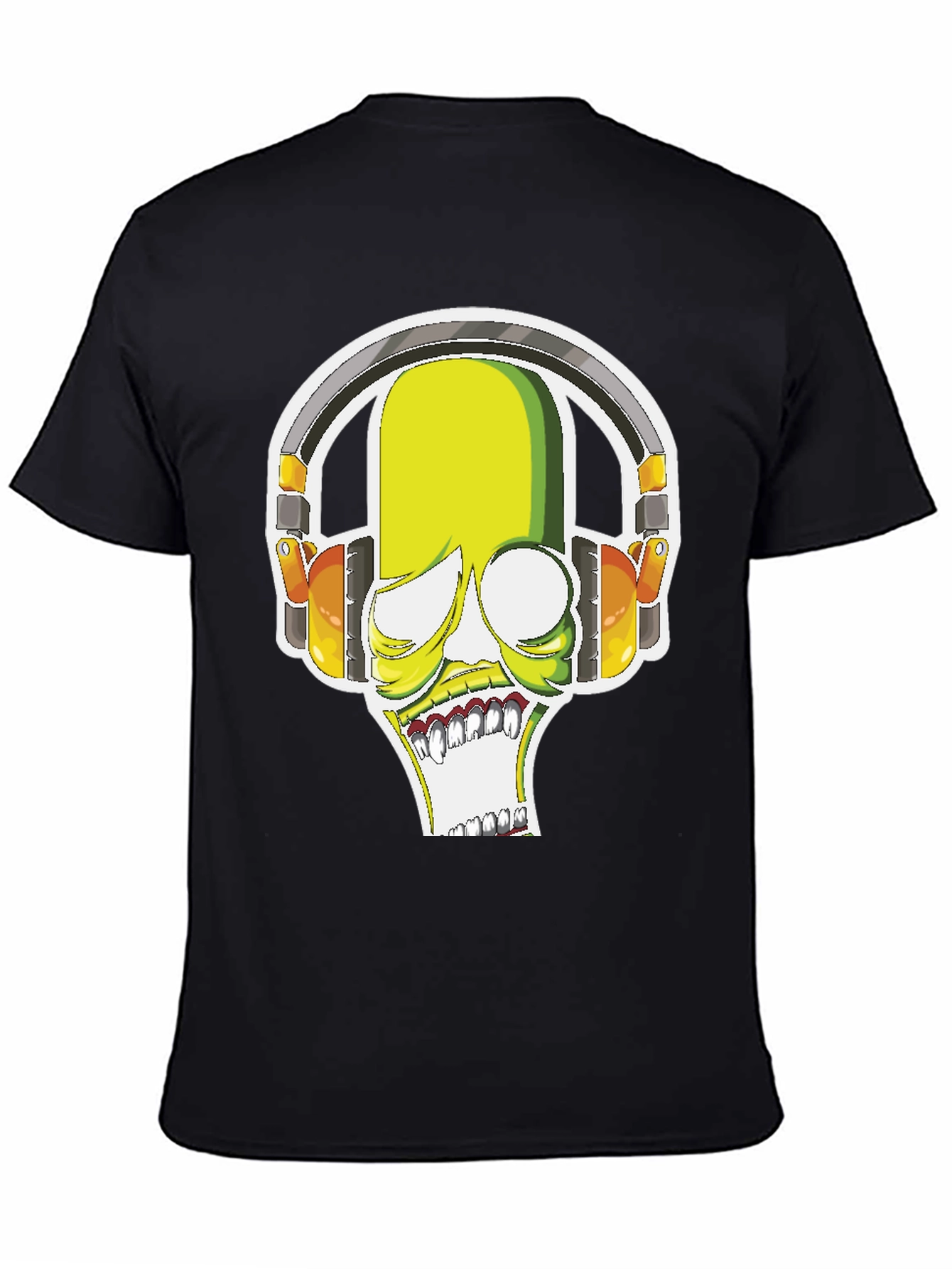 DJ Monster Graphic Tee - Black Crewneck