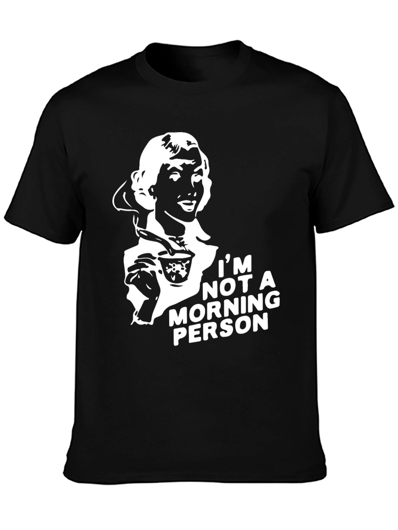 Funny Not a Morning Person Graphic T-Shirt