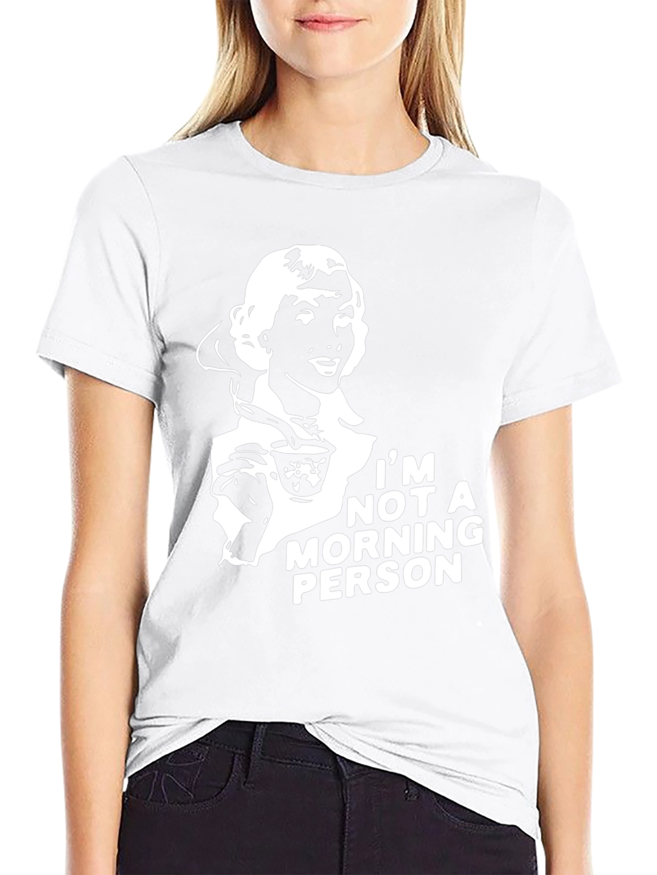 Funny Not a Morning Person Graphic T-Shirt