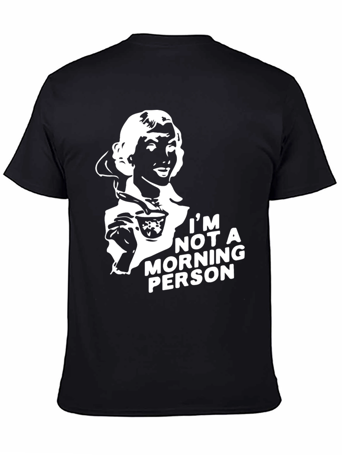 Funny Not a Morning Person Graphic T-Shirt