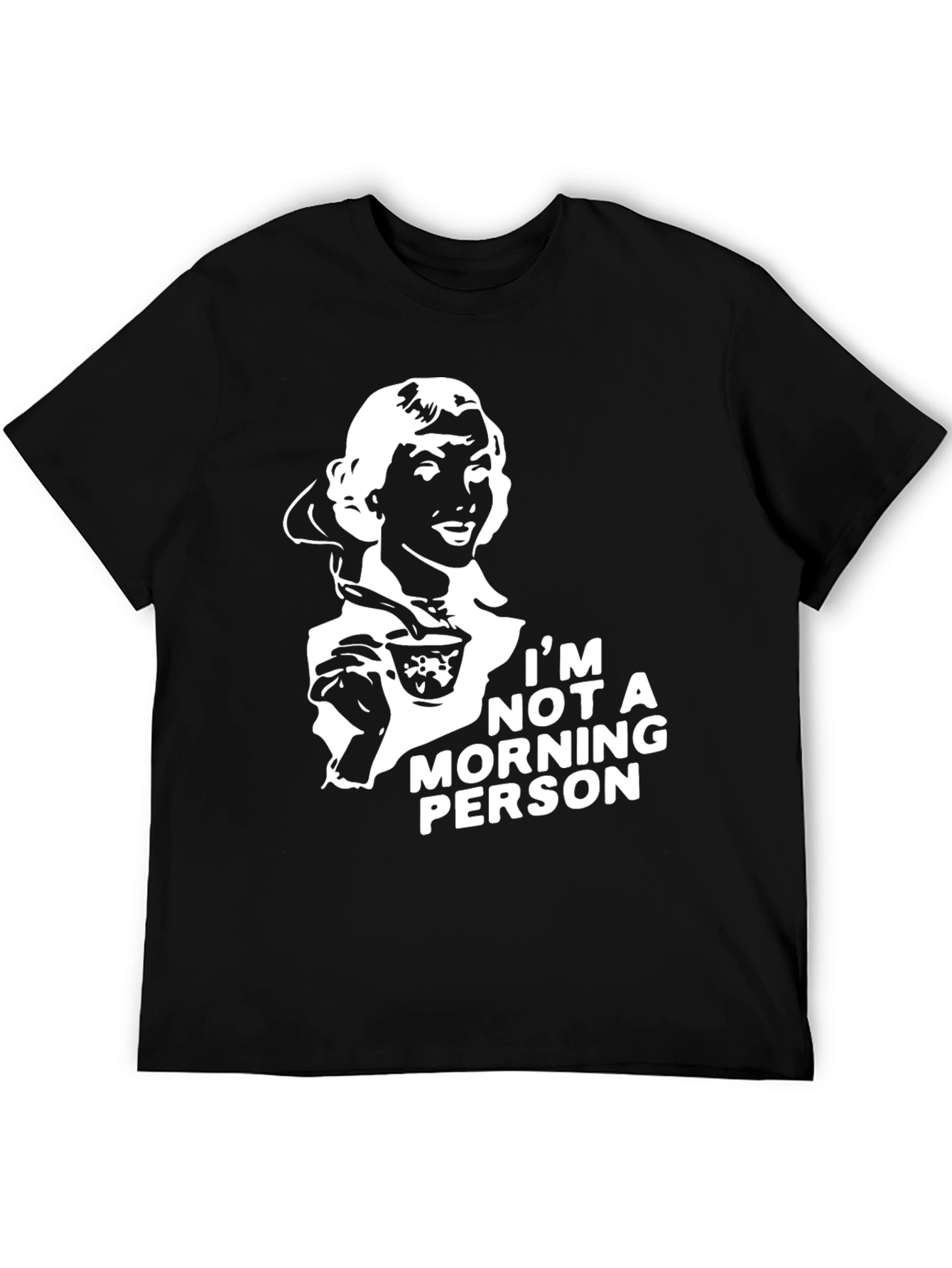 Funny Not a Morning Person Graphic T-Shirt