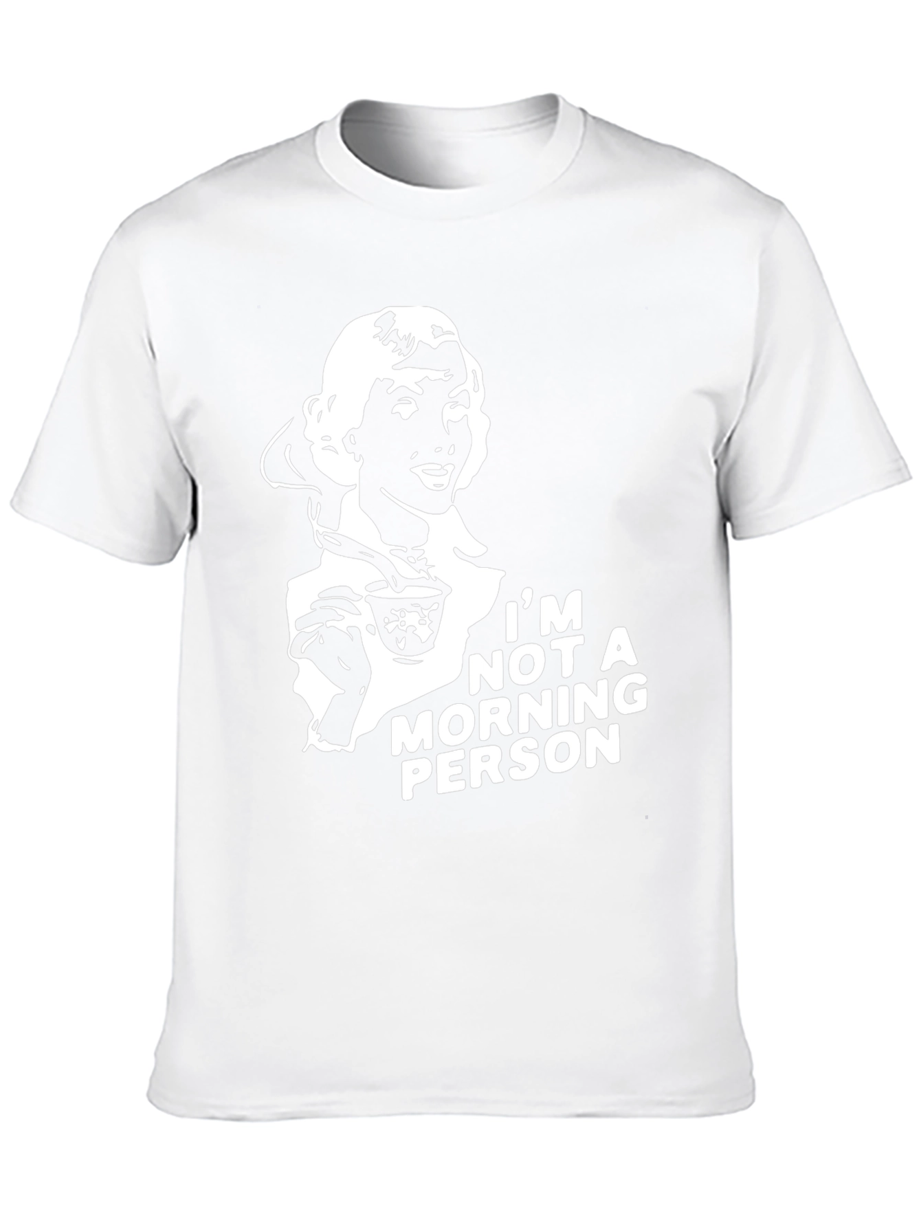 Funny Not a Morning Person Graphic T-Shirt
