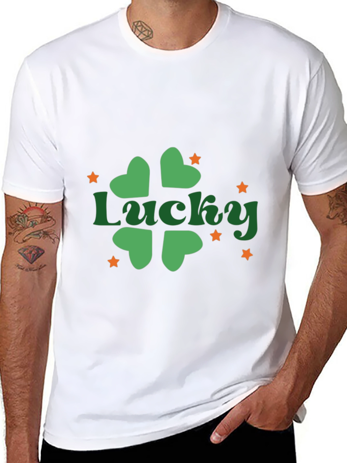 Lucky Shamrock Graphic Tee
