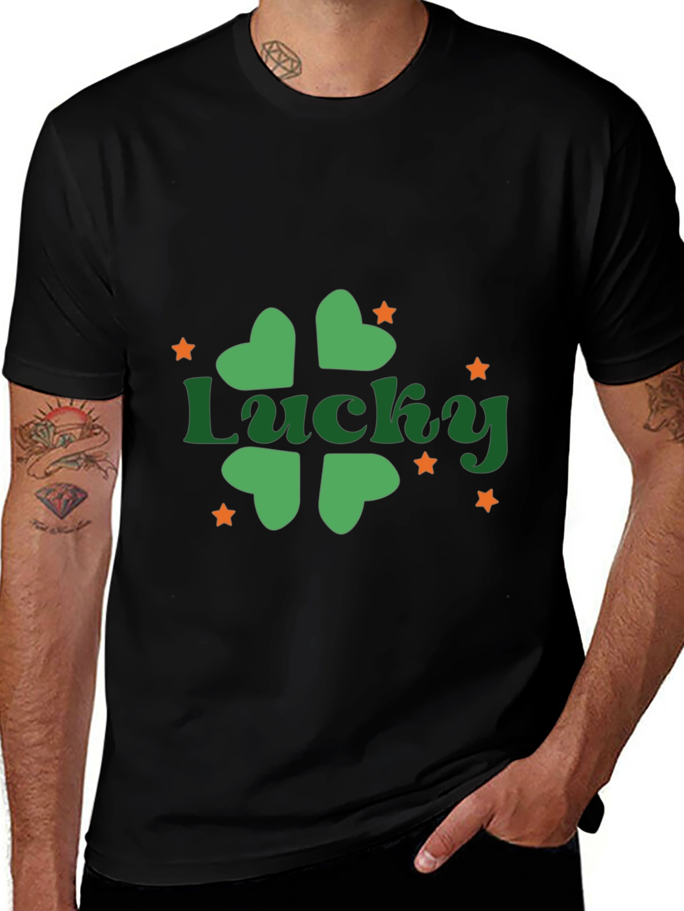 Lucky Shamrock Graphic Tee