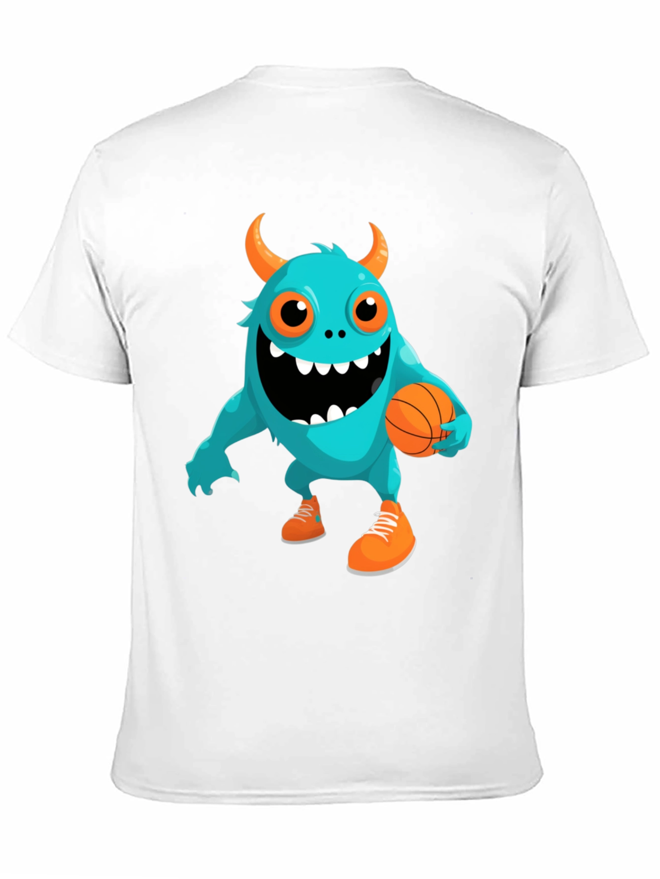 Monster Basketball Graphic Tee