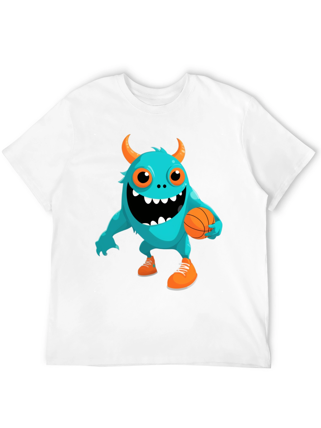 Monster Basketball Graphic Tee