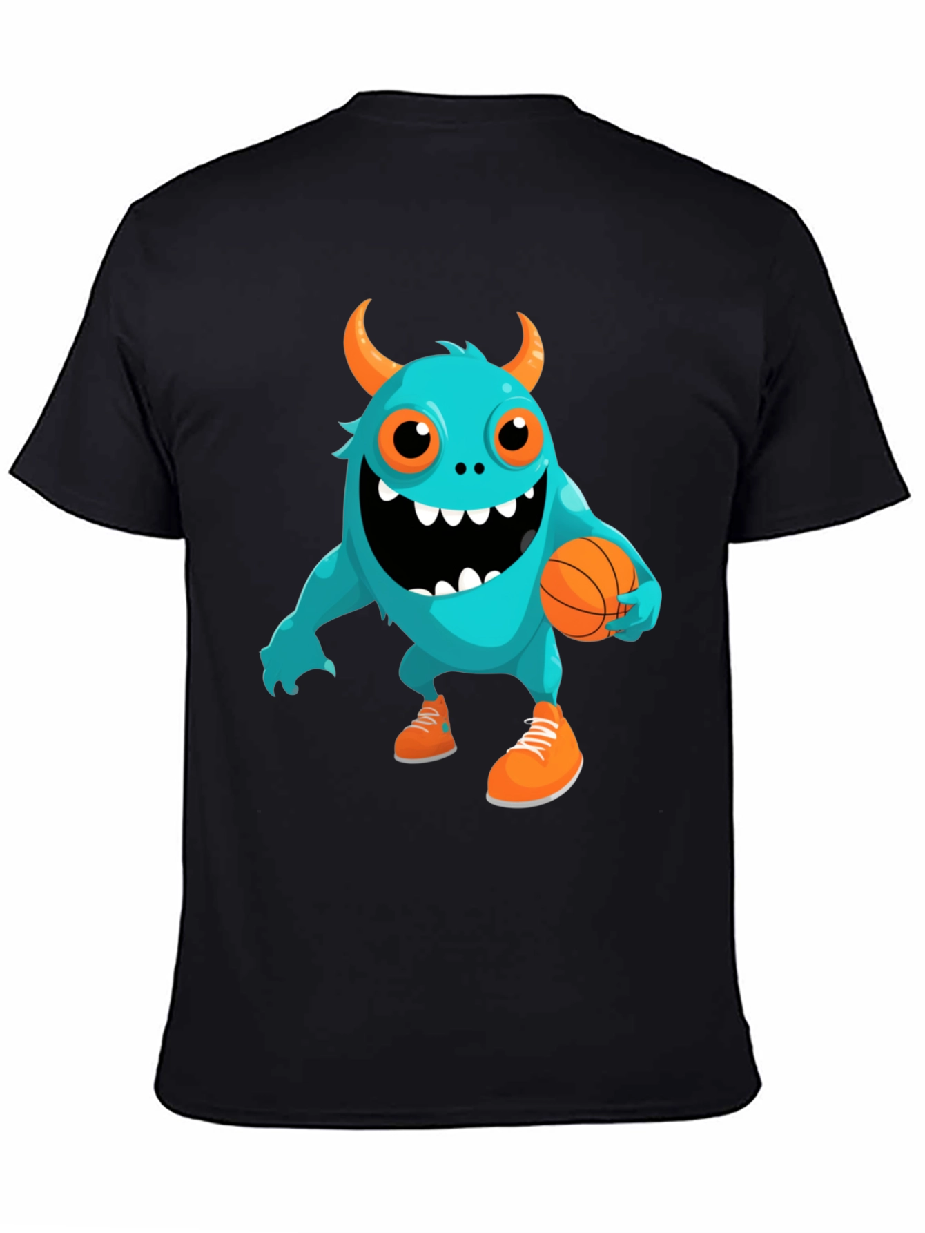 Monster Basketball Graphic Tee