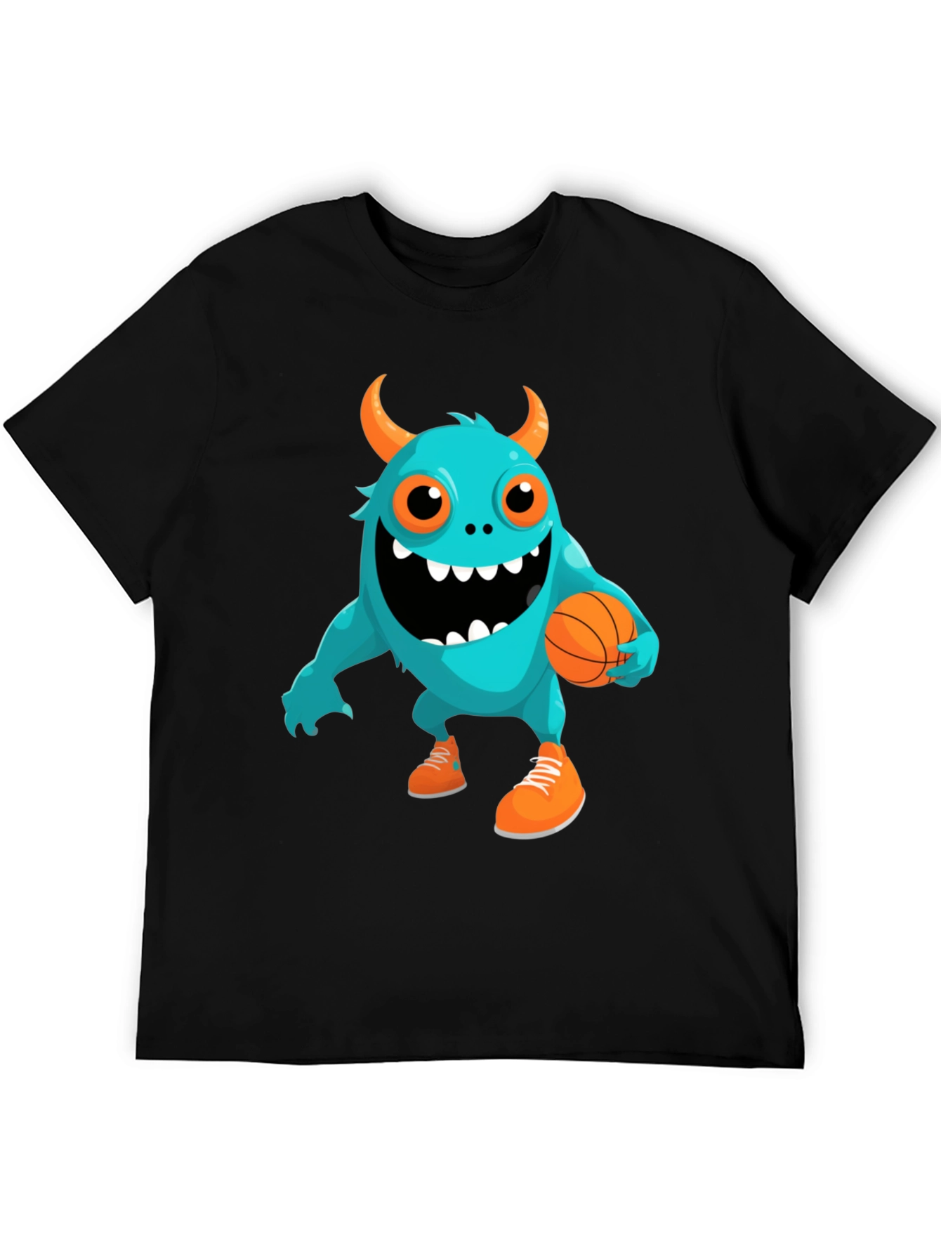 Monster Basketball Graphic Tee