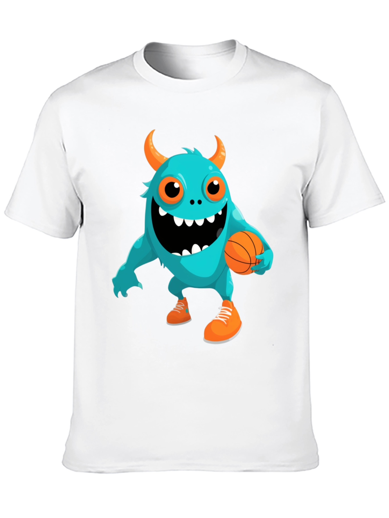 Monster Basketball Graphic Tee