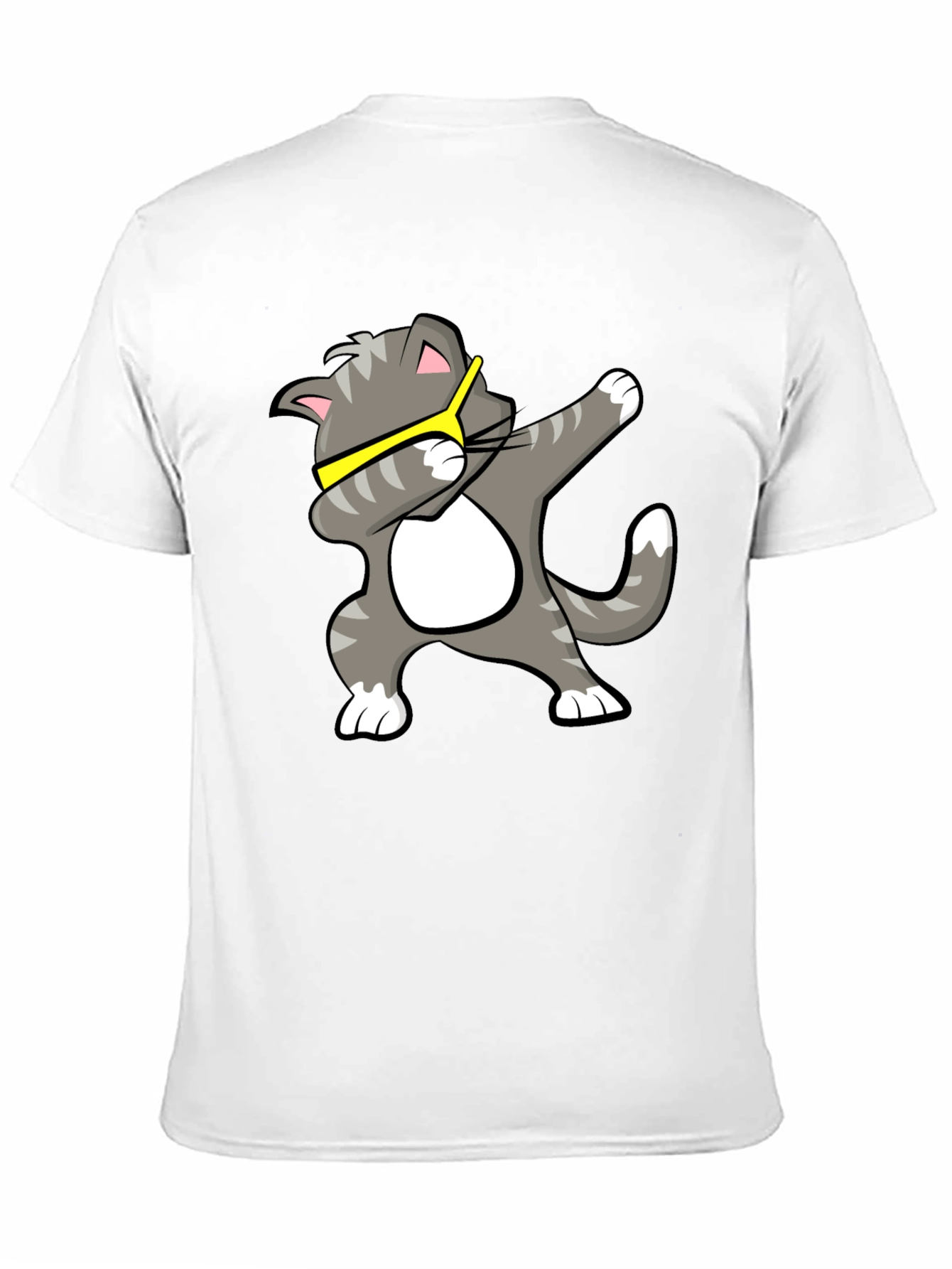 Cool Cat Dab T-Shirt - Black