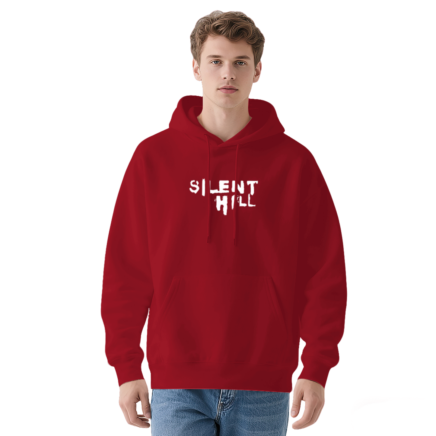 Silent Hill Horror Game Retro Print Unisex Hoodie, Loose Comfort Cut