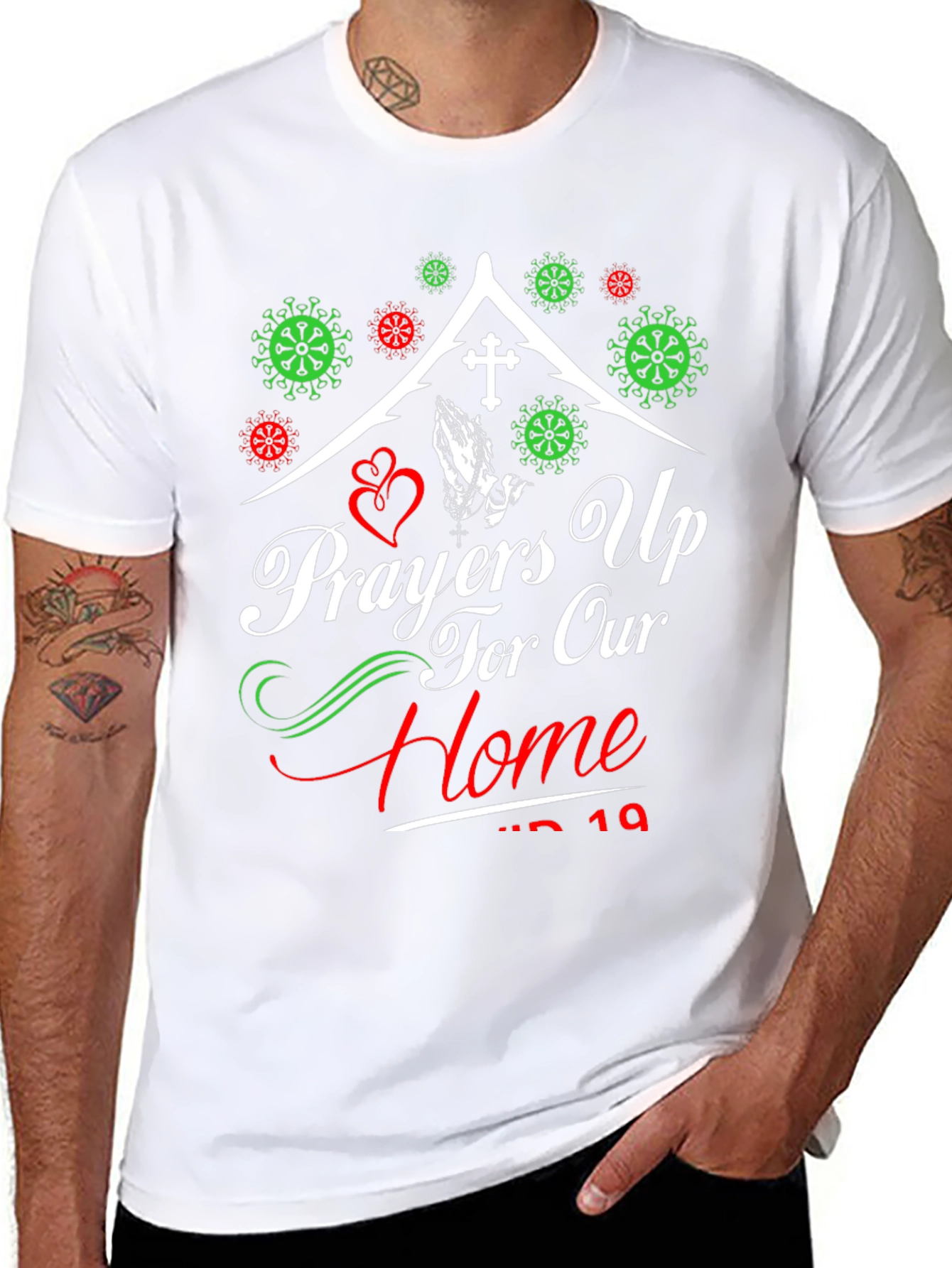 Prayers Up for Our Home T-Shirt