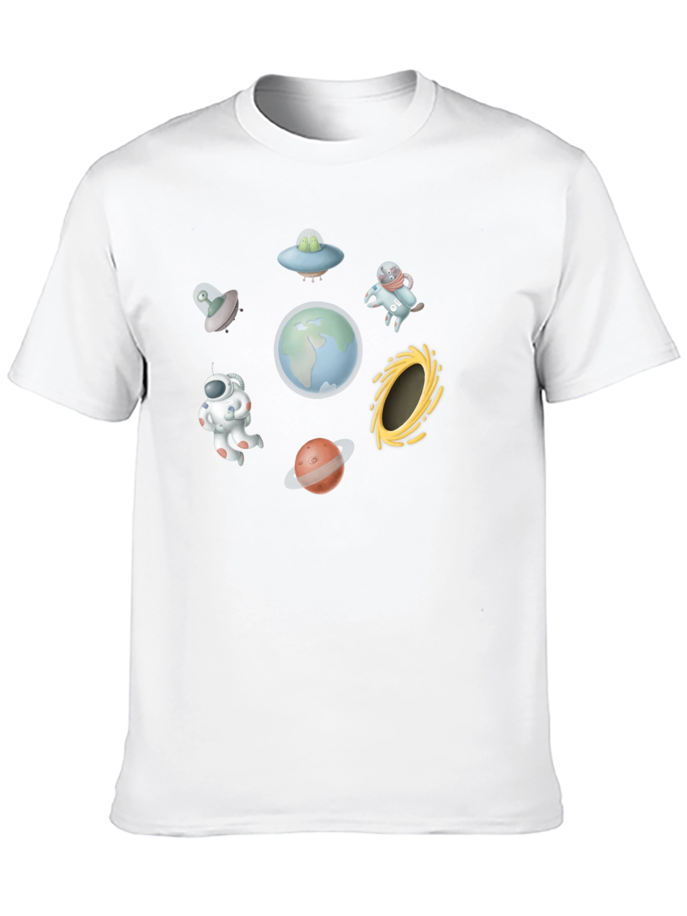 Cosmic Crew Black T-Shirt