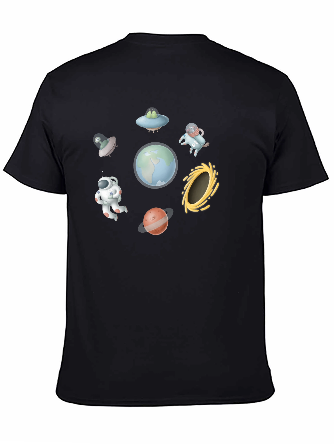 Cosmic Crew Black T-Shirt
