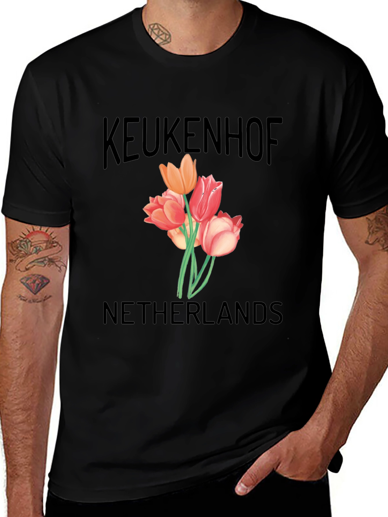 Keukenhof Netherlands Tulips T-Shirt