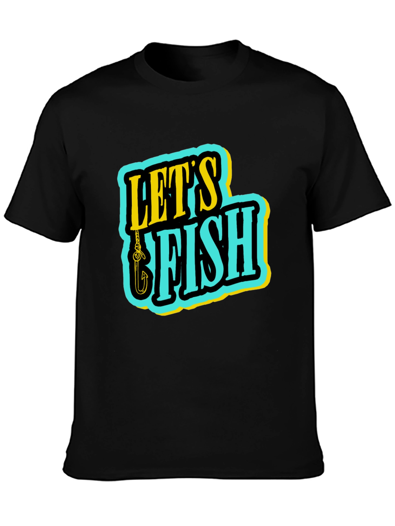 Lets Fish Graphic T-Shirt
