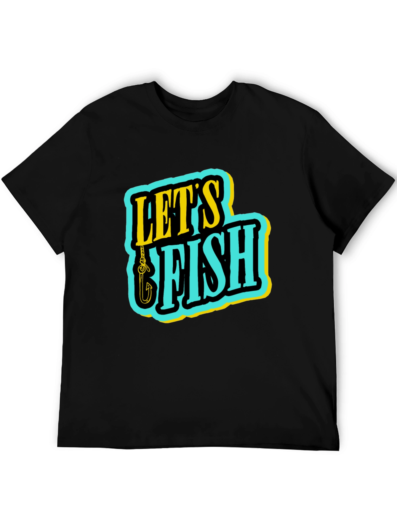 Lets Fish Graphic T-Shirt