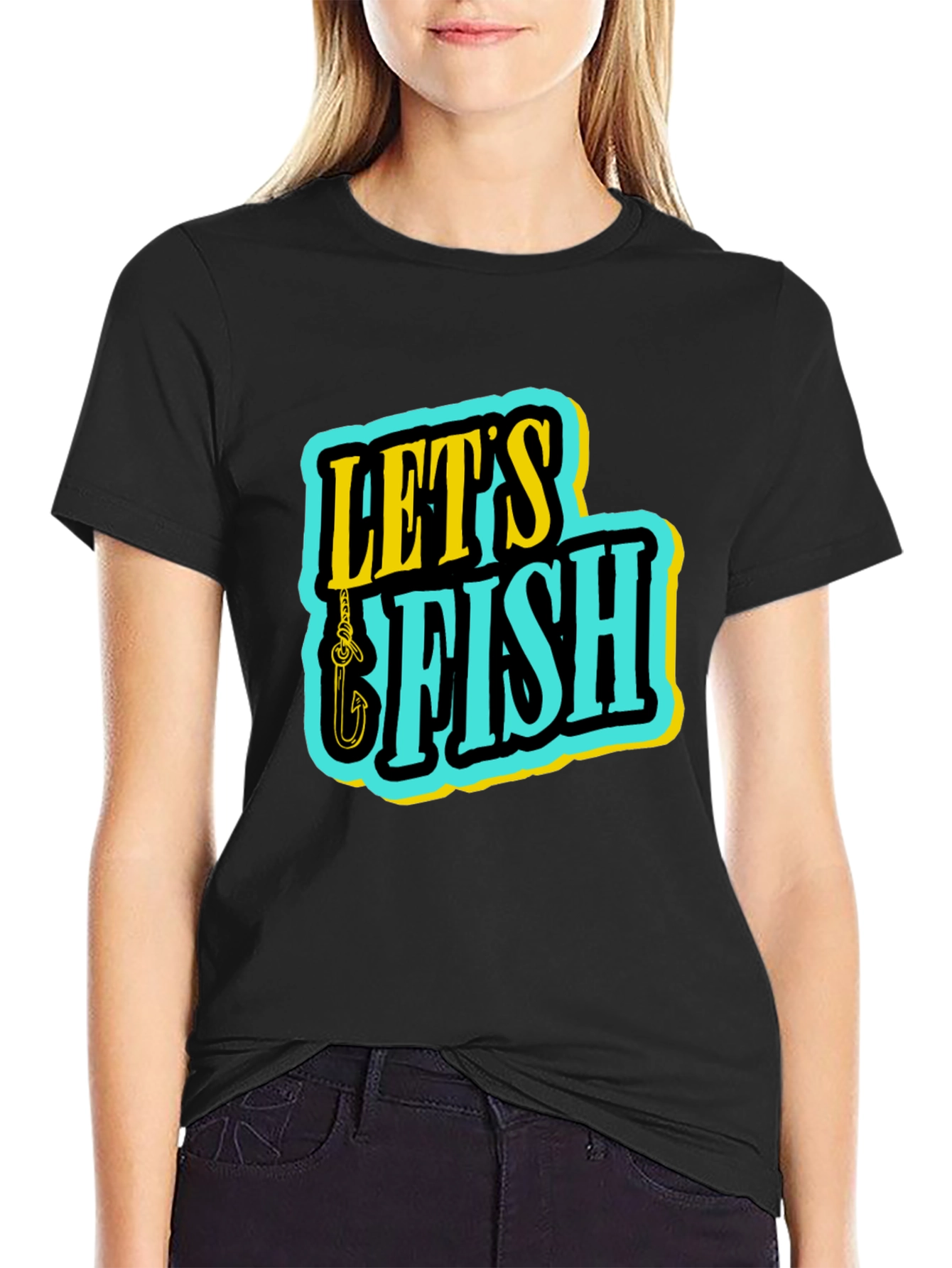 Lets Fish Graphic T-Shirt