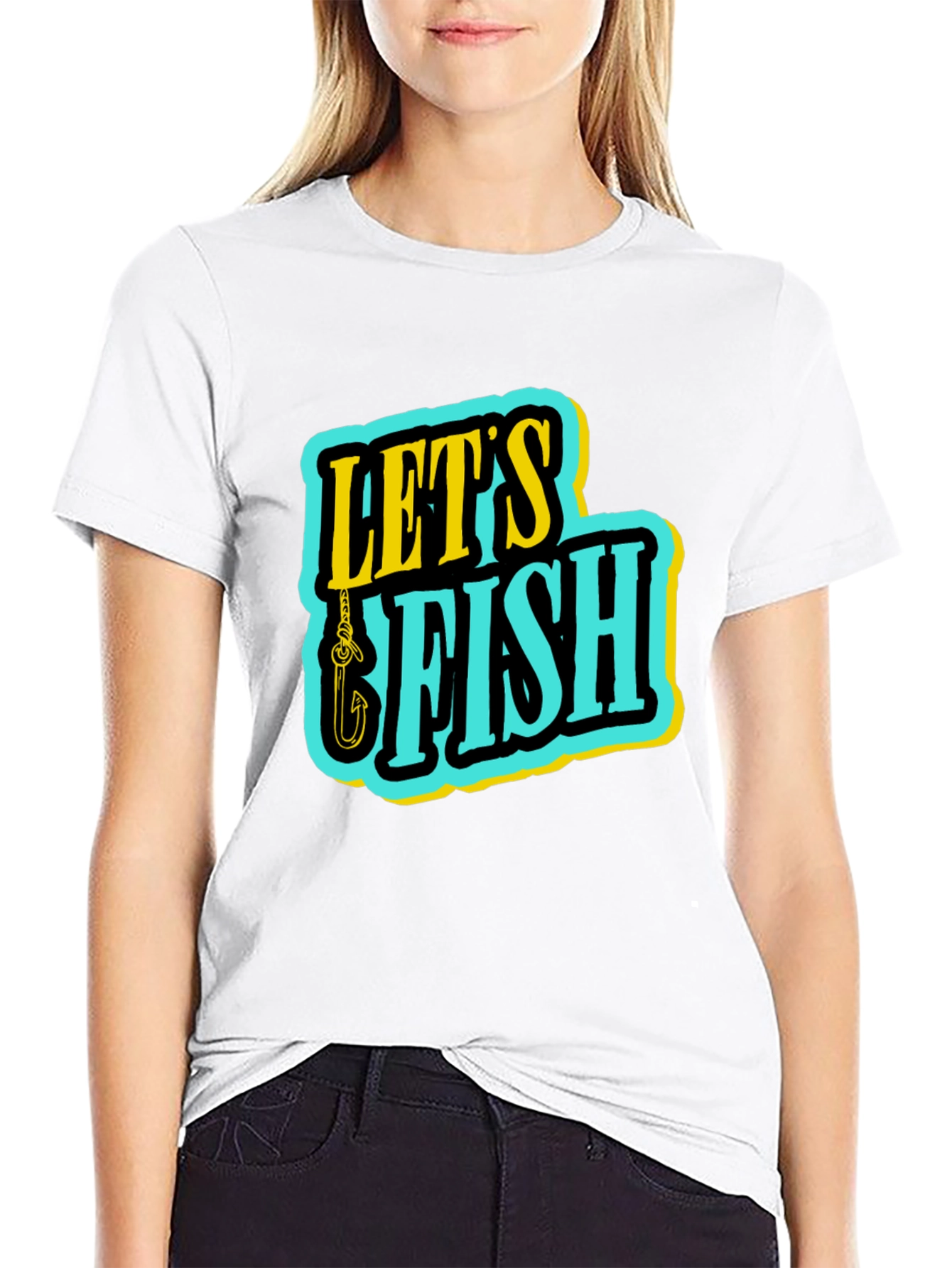 Lets Fish Graphic T-Shirt