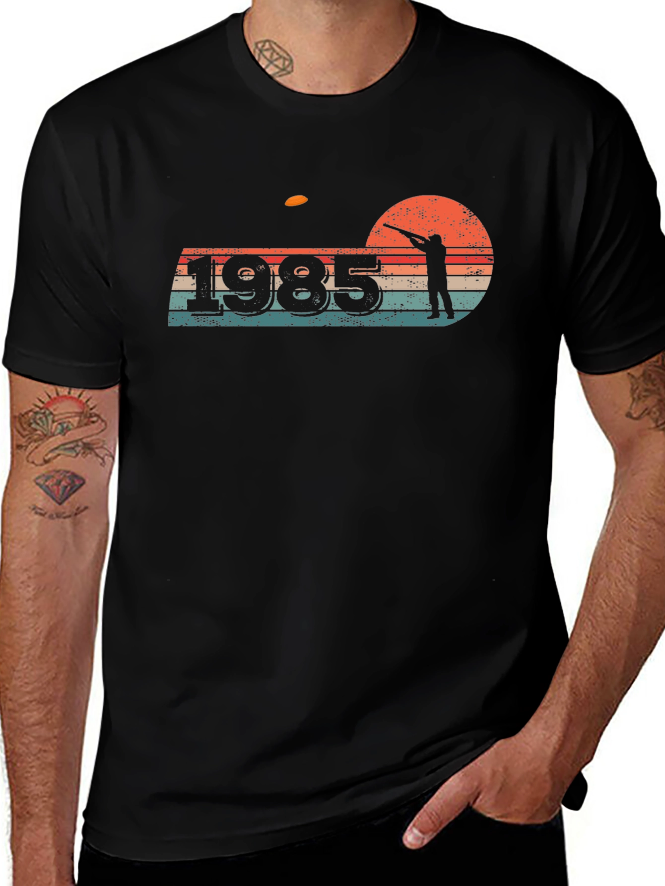 Retro 1985 Skeet Shooting T-Shirt