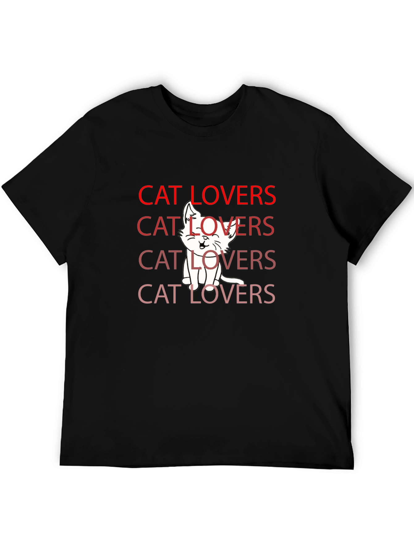 Cat Lovers T-Shirt - Cute Kitten Graphic Tee