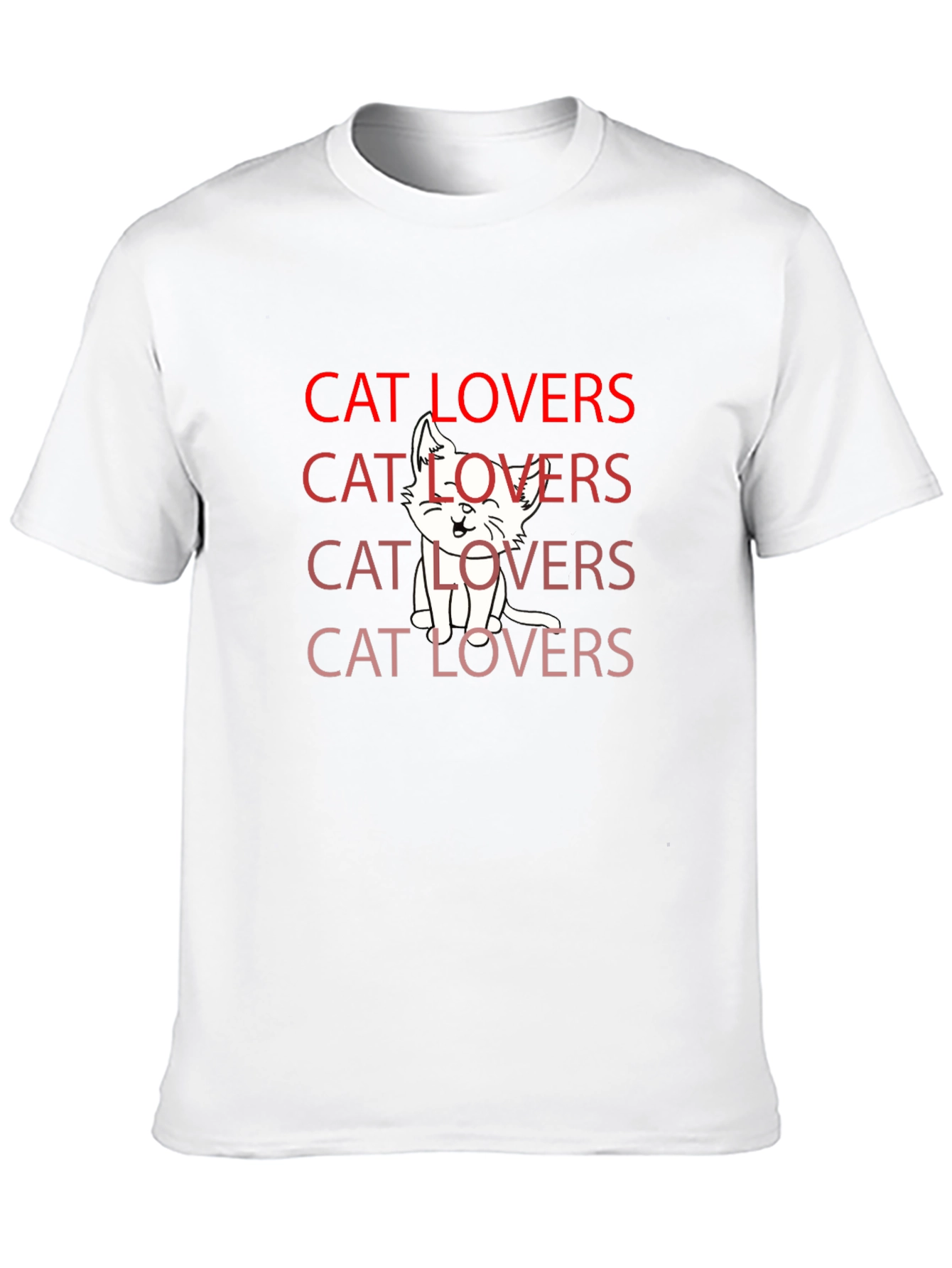 Cat Lovers T-Shirt - Cute Kitten Graphic Tee