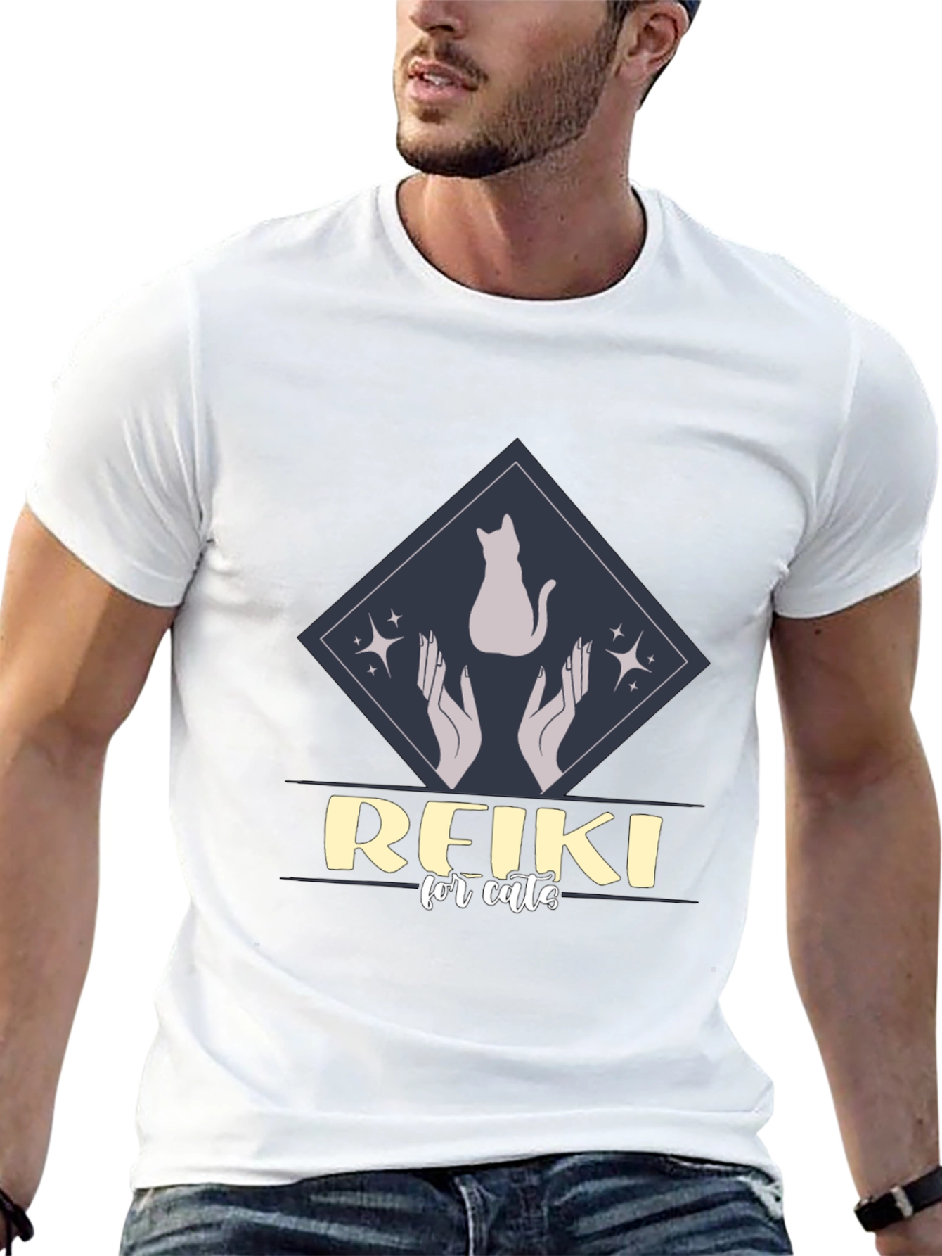 Reiki for Cats Graphic Tee