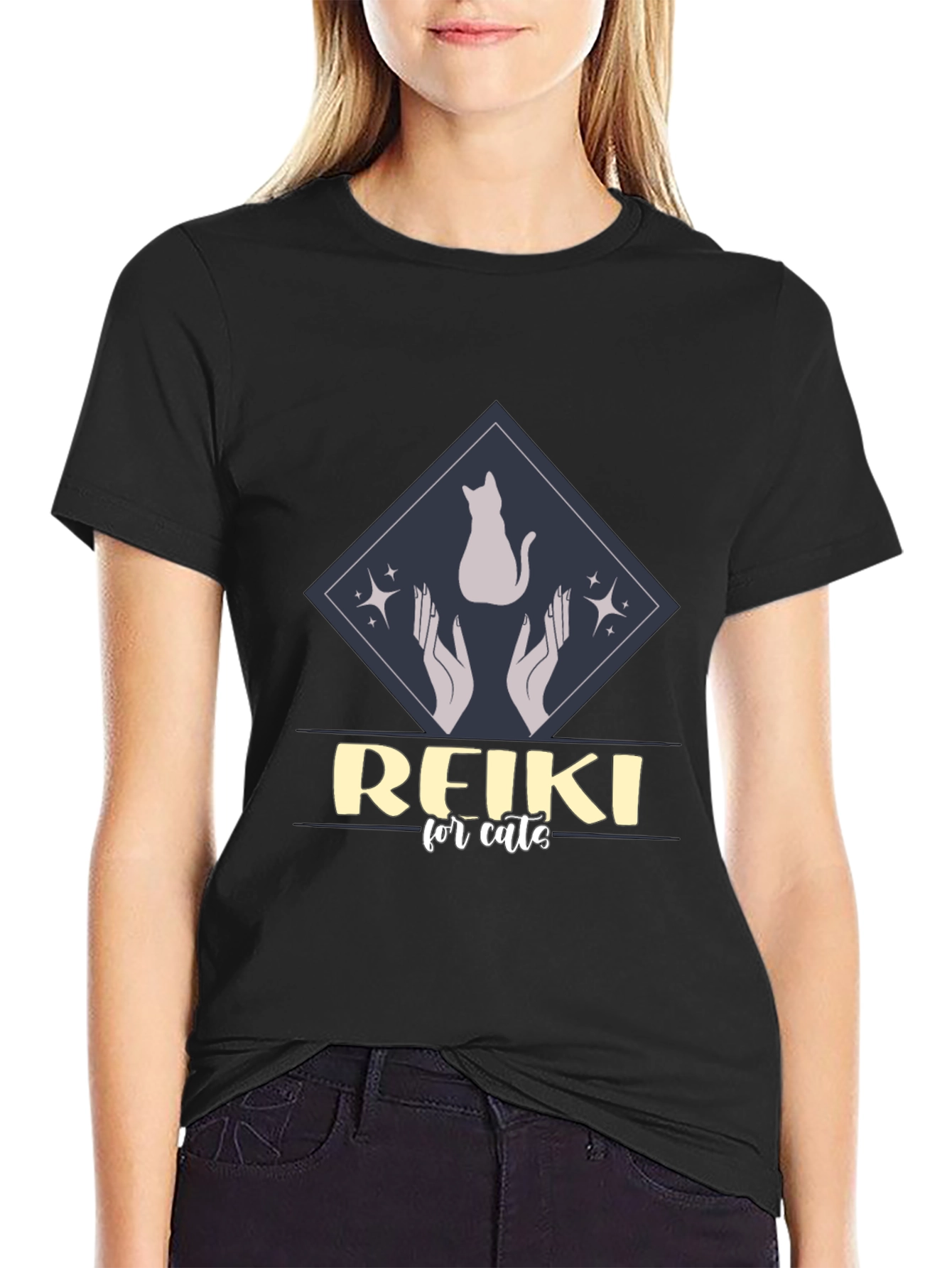 Reiki for Cats Graphic Tee