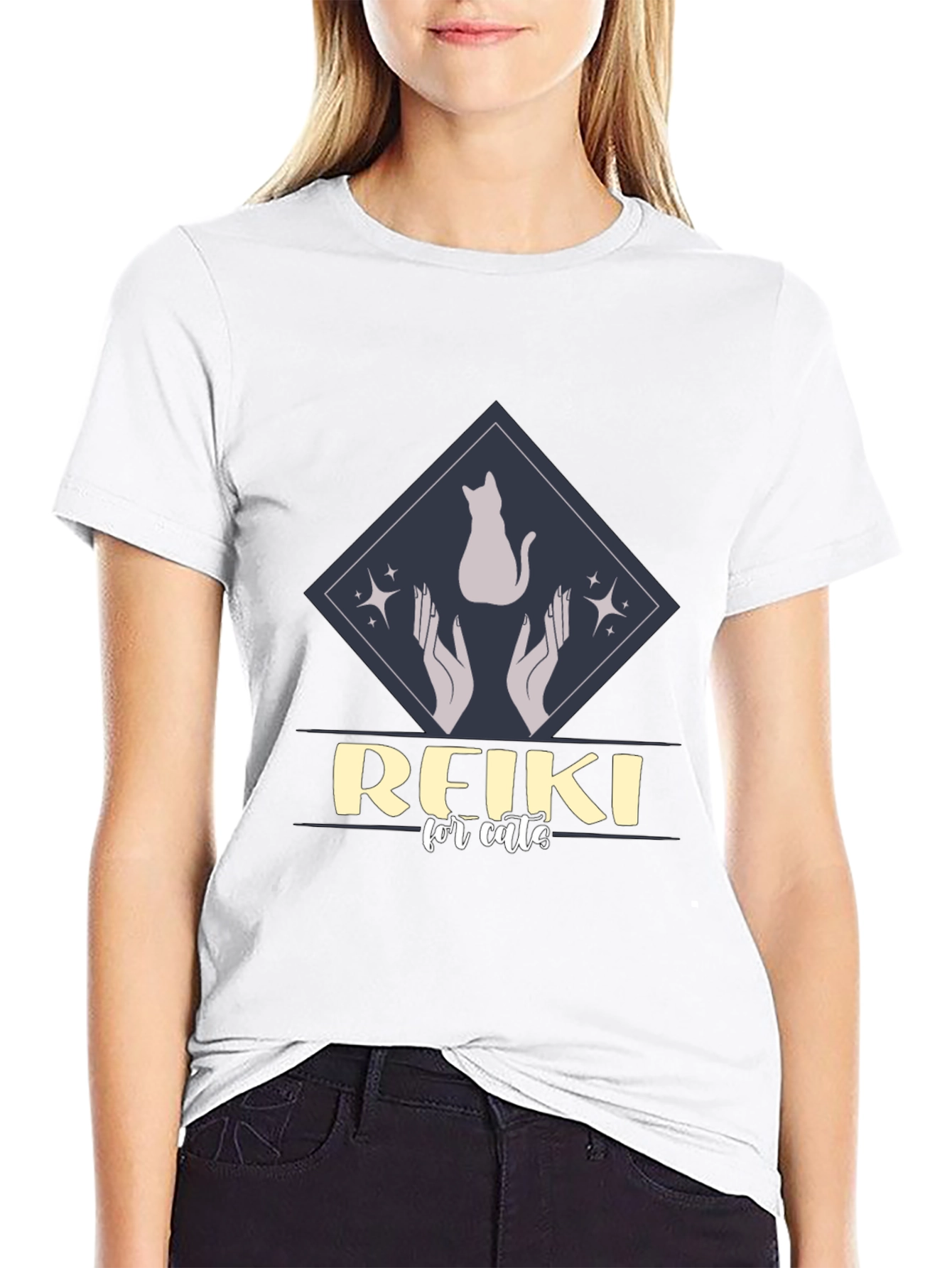 Reiki for Cats Graphic Tee
