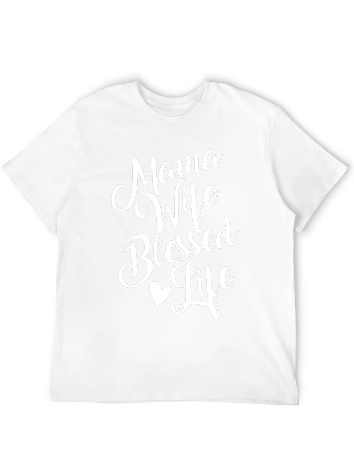 Mama Wife Blessed Life Graphic Tee
