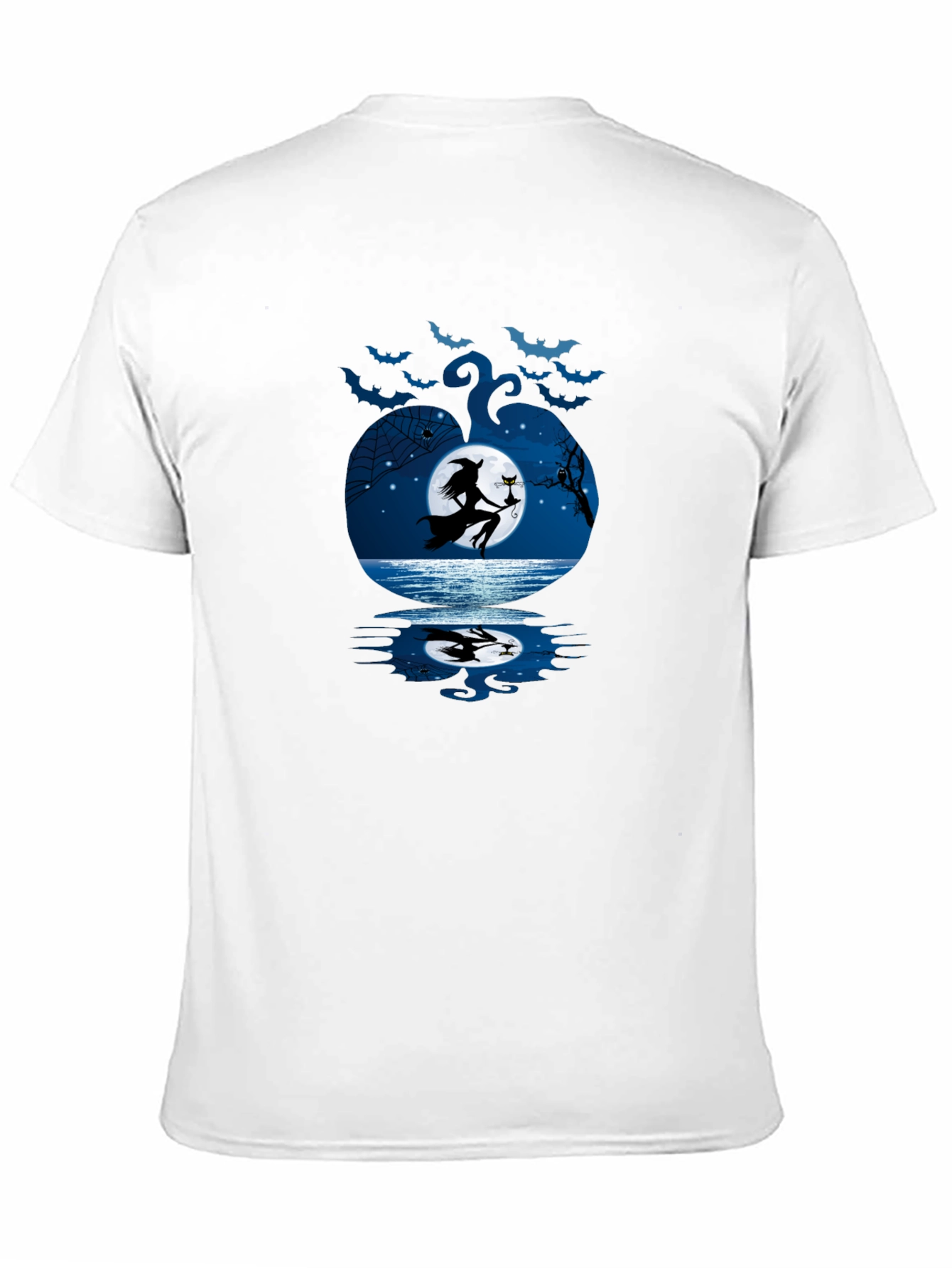 Halloween Witch & Cat T-Shirt