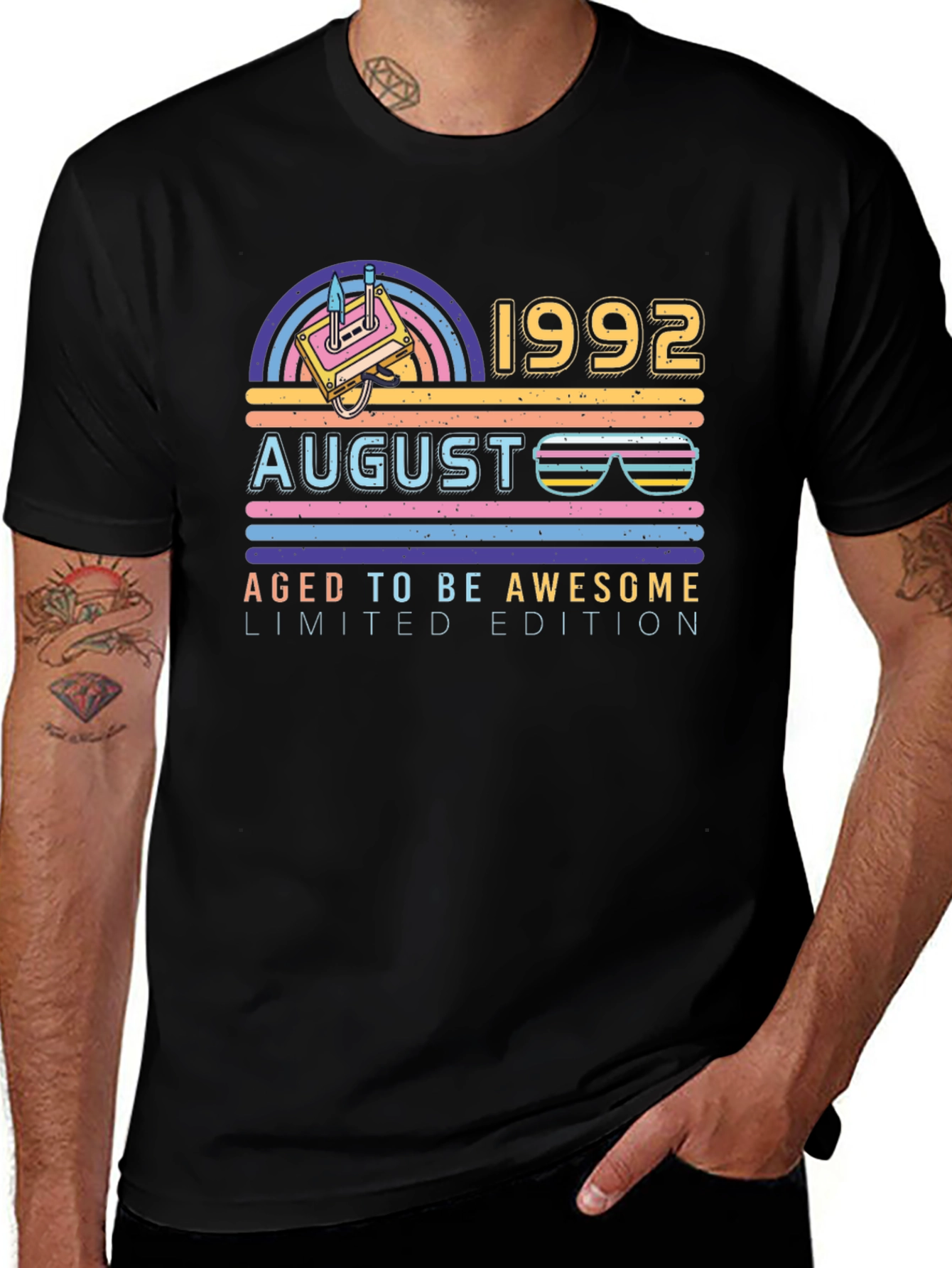 August 1992 Aged to Be Awesome T-Shirt