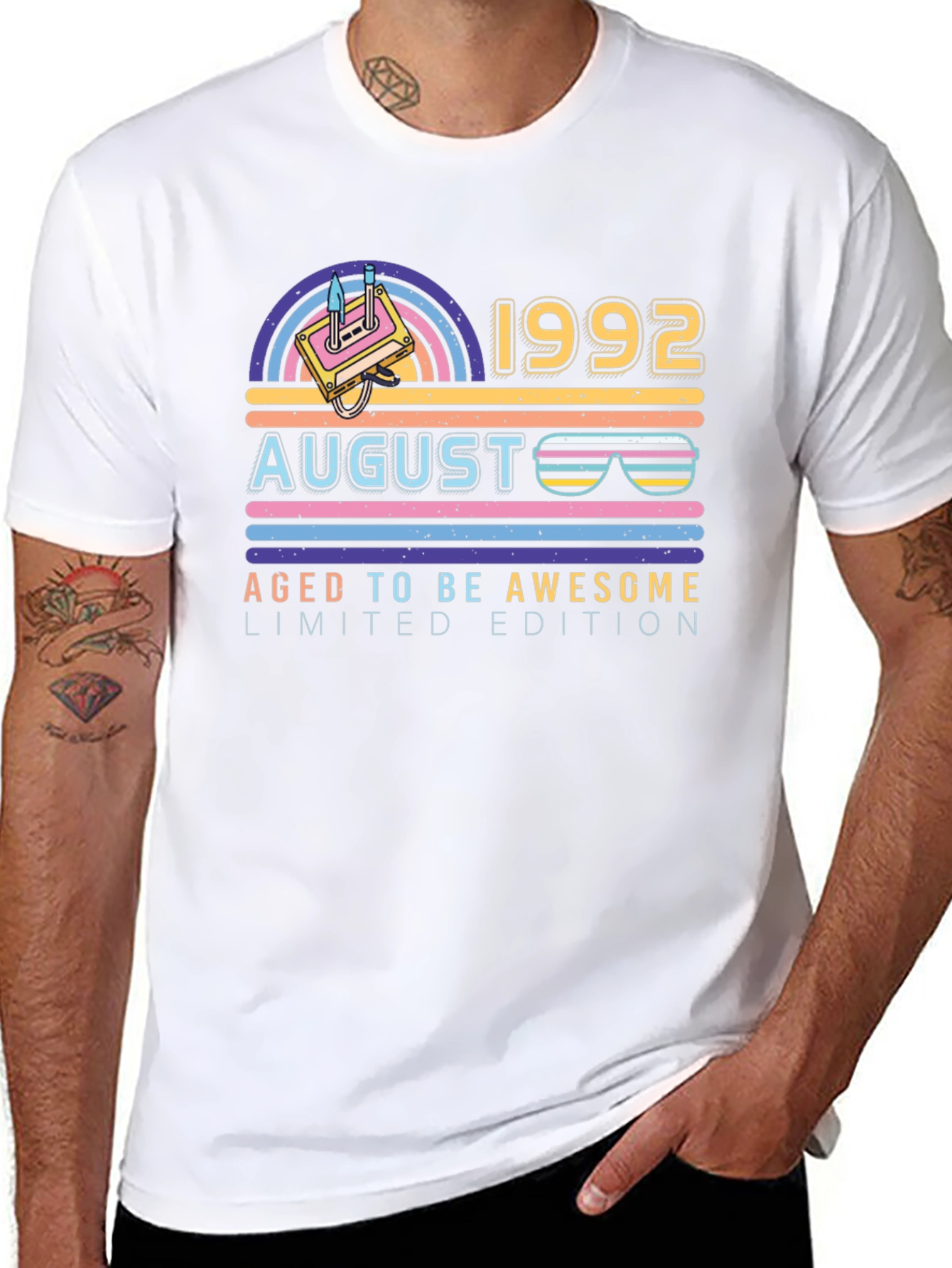 August 1992 Aged to Be Awesome T-Shirt