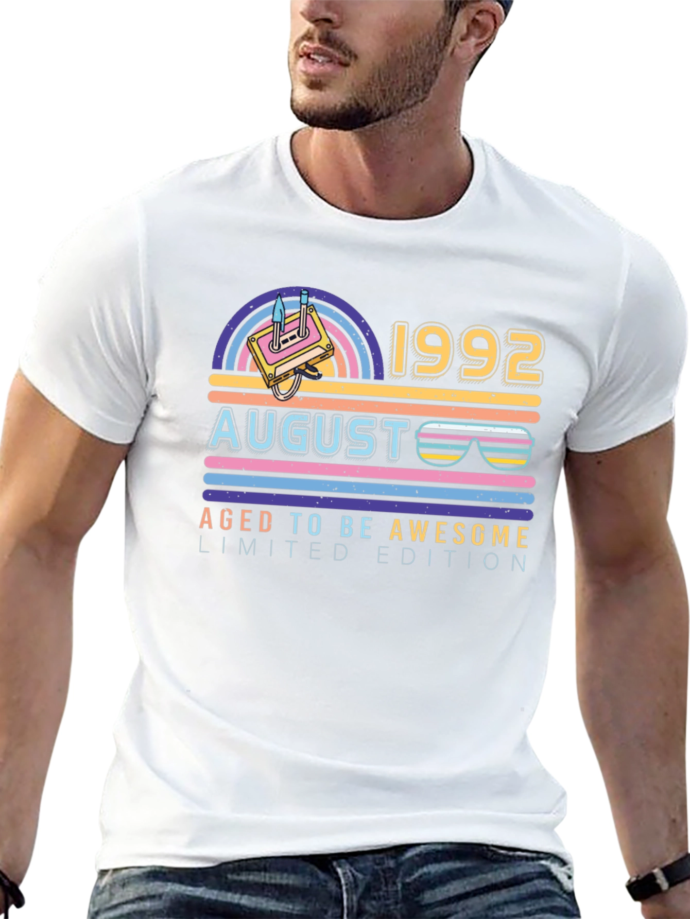 August 1992 Aged to Be Awesome T-Shirt