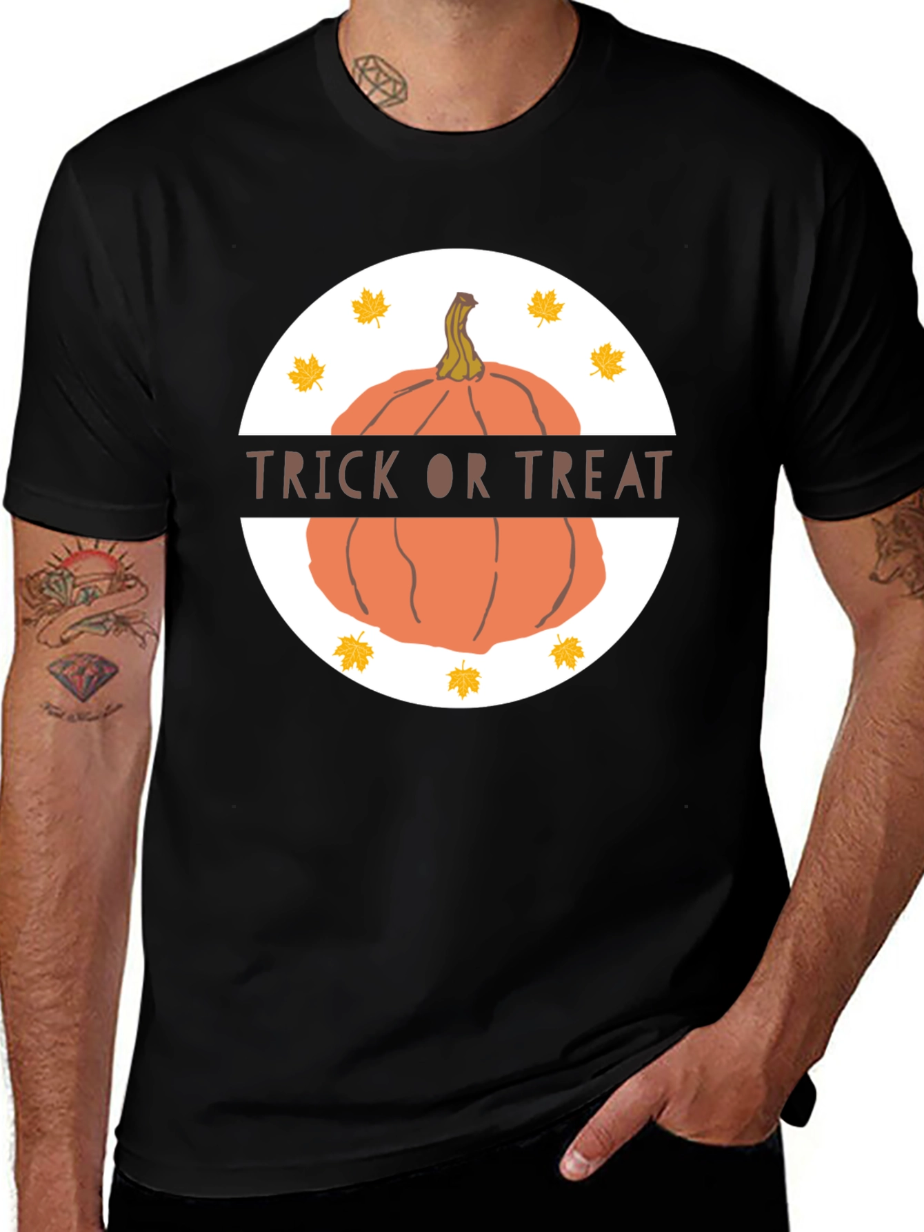 Trick or Treat Pumpkin Halloween T-Shirt