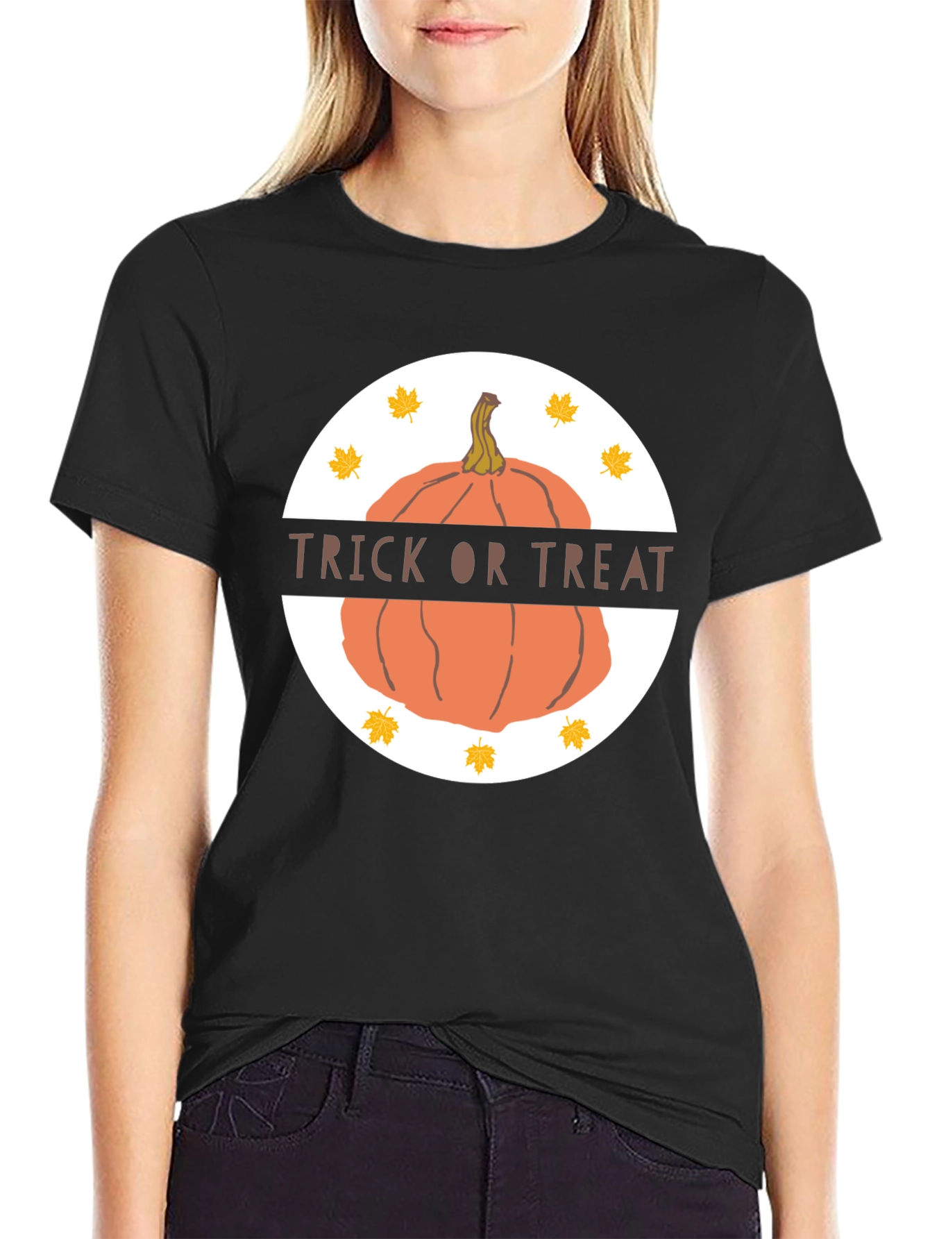 Trick or Treat Pumpkin Halloween T-Shirt