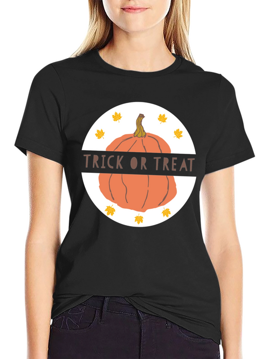 Trick or Treat Pumpkin Halloween T-Shirt