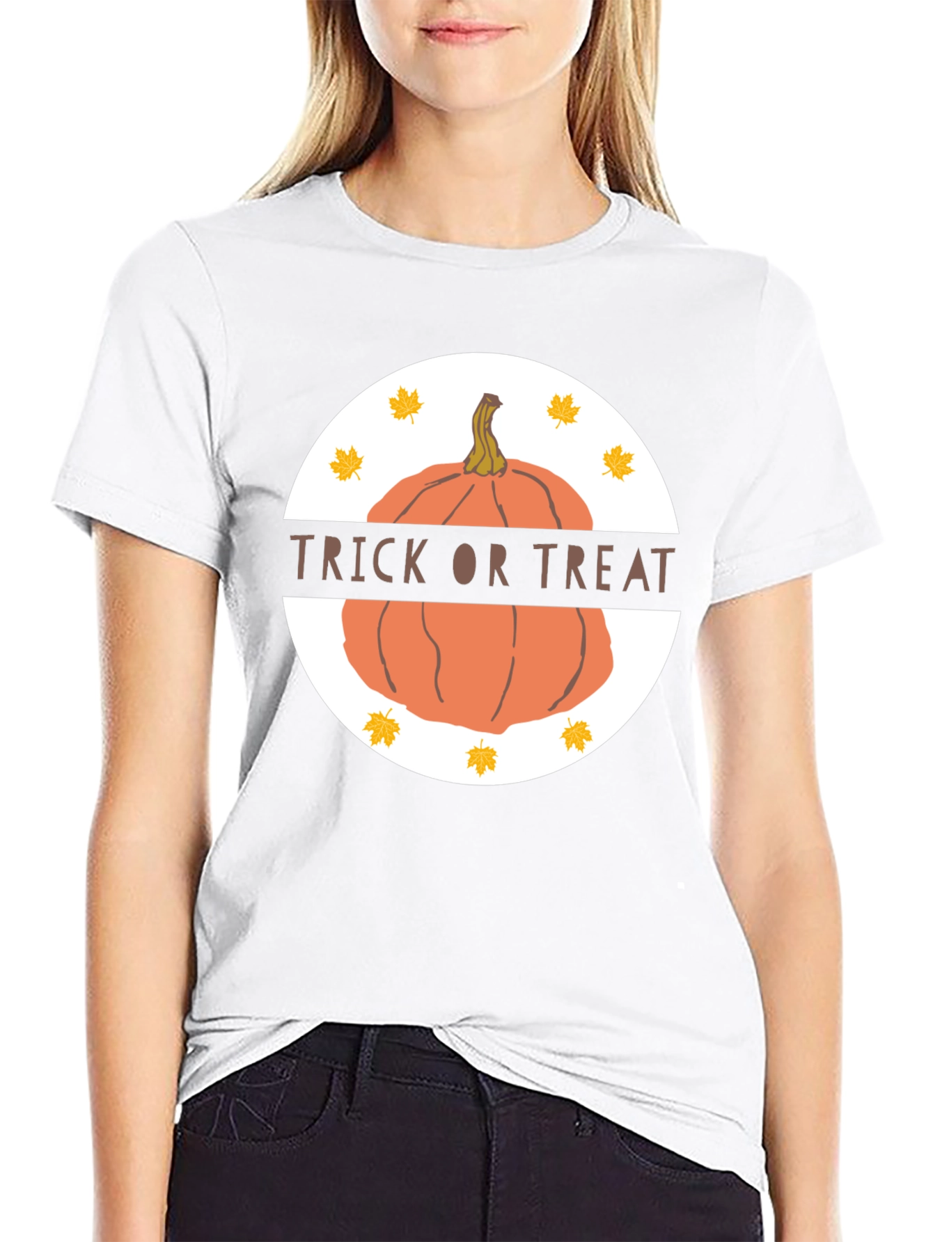 Trick or Treat Pumpkin Halloween T-Shirt