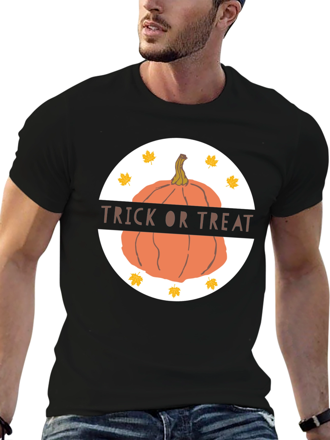 Trick or Treat Pumpkin Halloween T-Shirt